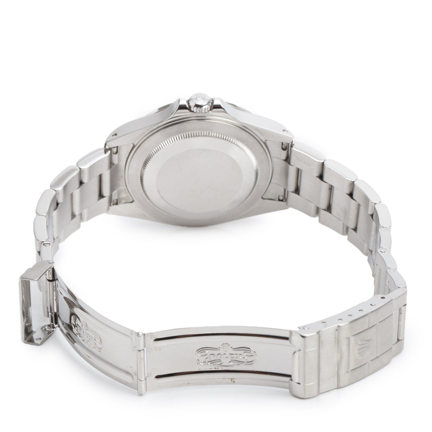 Rolex Stainless Steel Oyster Perpetual Explorer II 40 MM Watch Black Dial 16570 w/ Box & Papers