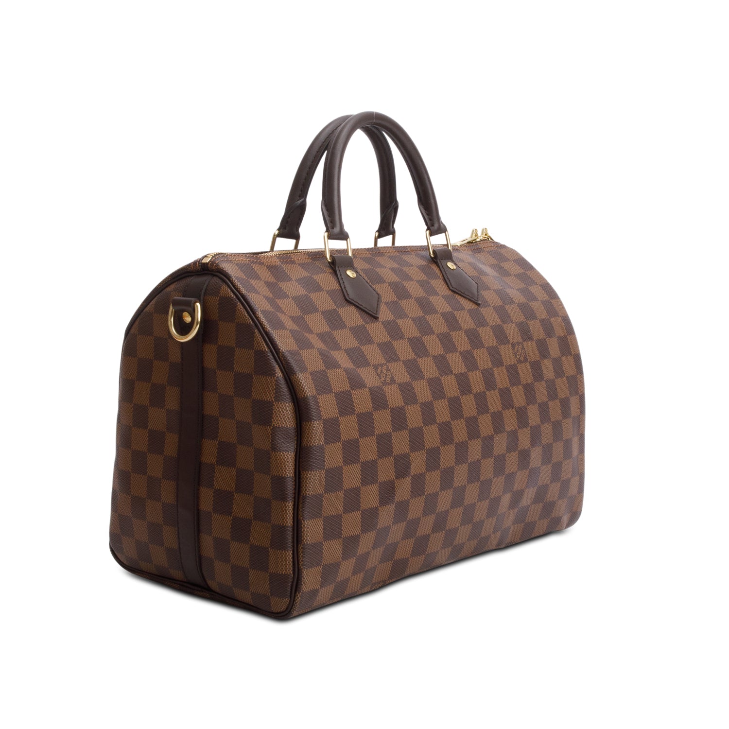 Louis Vuitton Damier Ebene Speedy Bandouliere 35 w/ Box & Strap