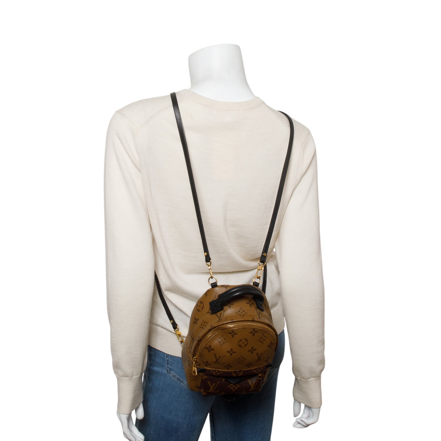 Louis Vuitton 2021 Reverse Monogram Palm Springs Mini Backpack w/ Box & Receipt