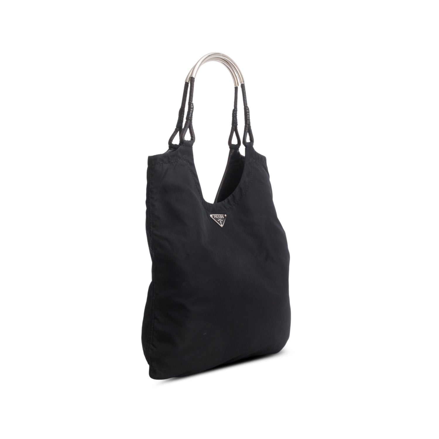 Prada Black Tessuto Nylon Tote