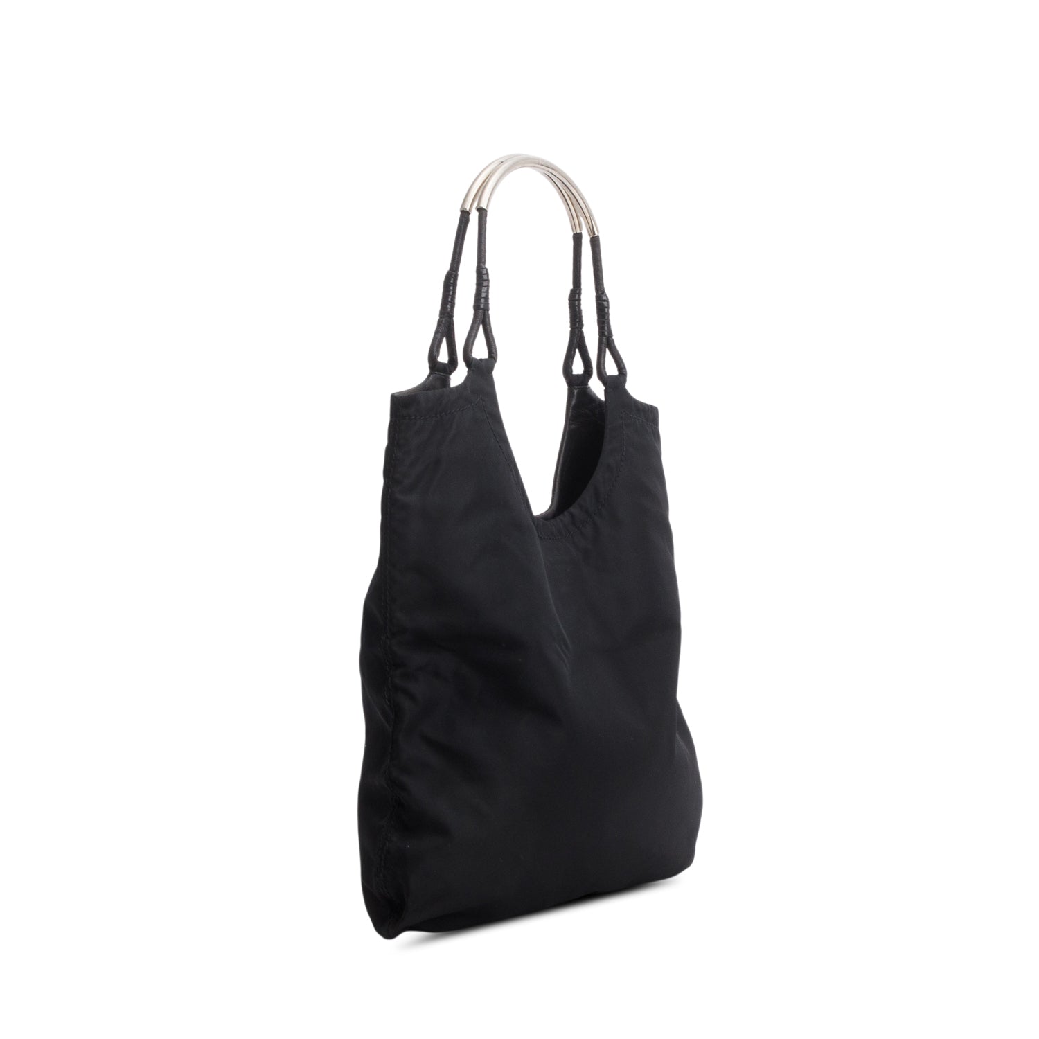 Prada Black Tessuto Nylon Tote