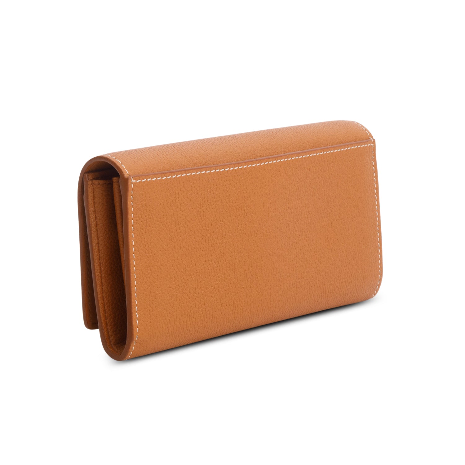 Burberry Brown Calfskin Halton 2 Continental Wallet