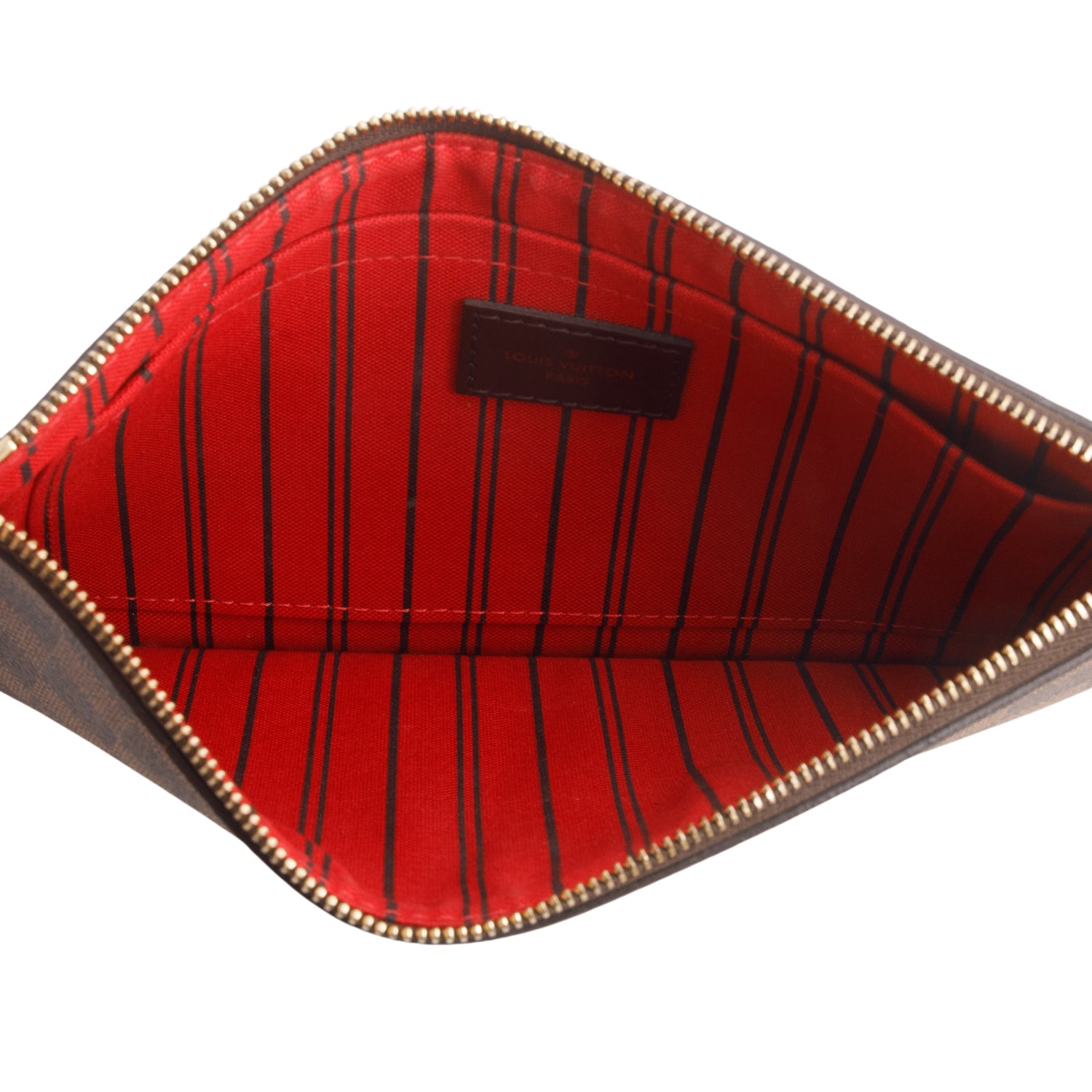 Louis Vuitton Damier Ebene Neverfull Pochette