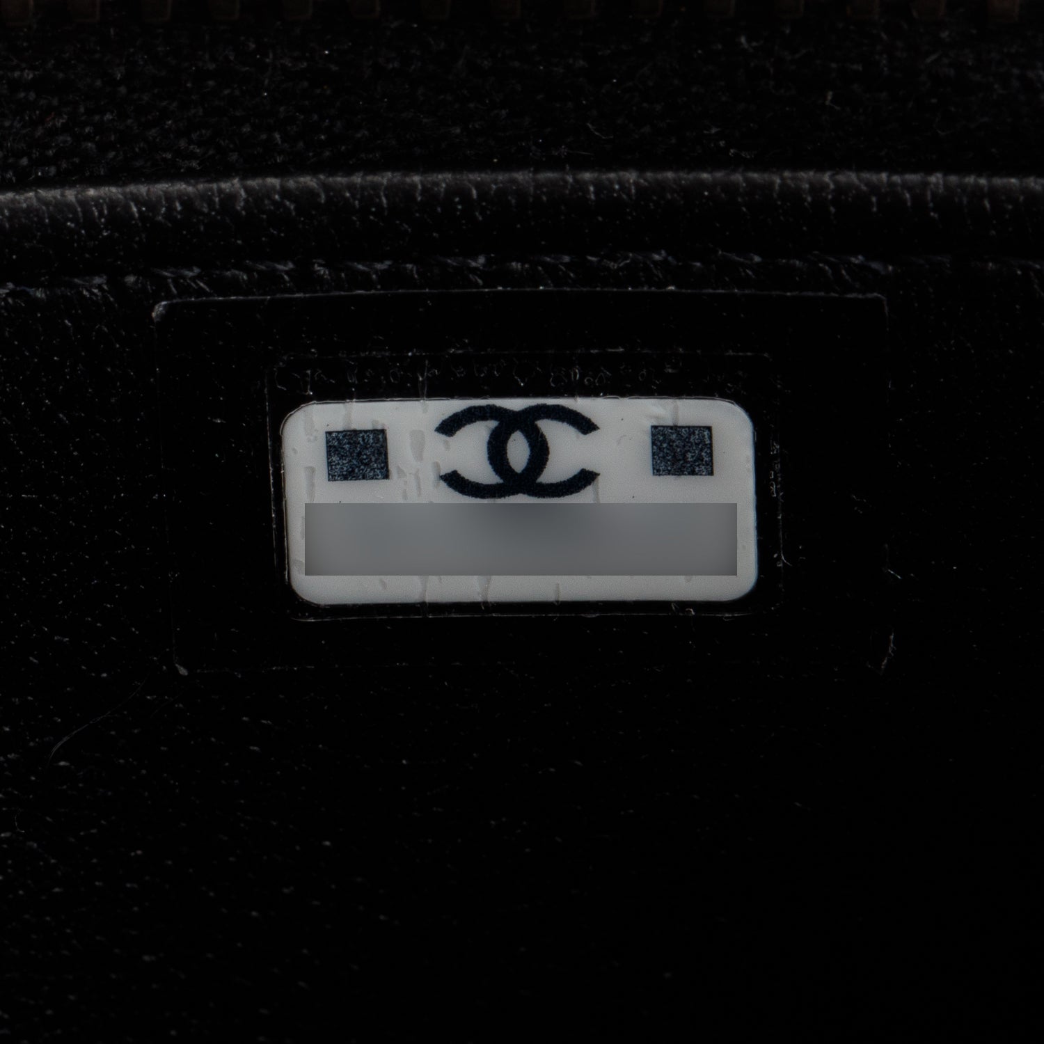 Chanel 2024 Black Lambskin Quilted Small Vanity Heart Crush Bag w/ Box & Receipt