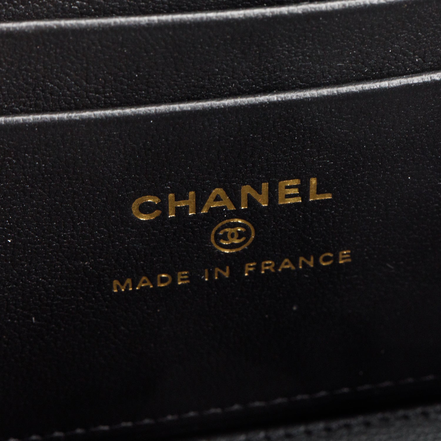 Chanel 2024 Black Lambskin Quilted Small Vanity Heart Crush Bag w/ Box & Receipt