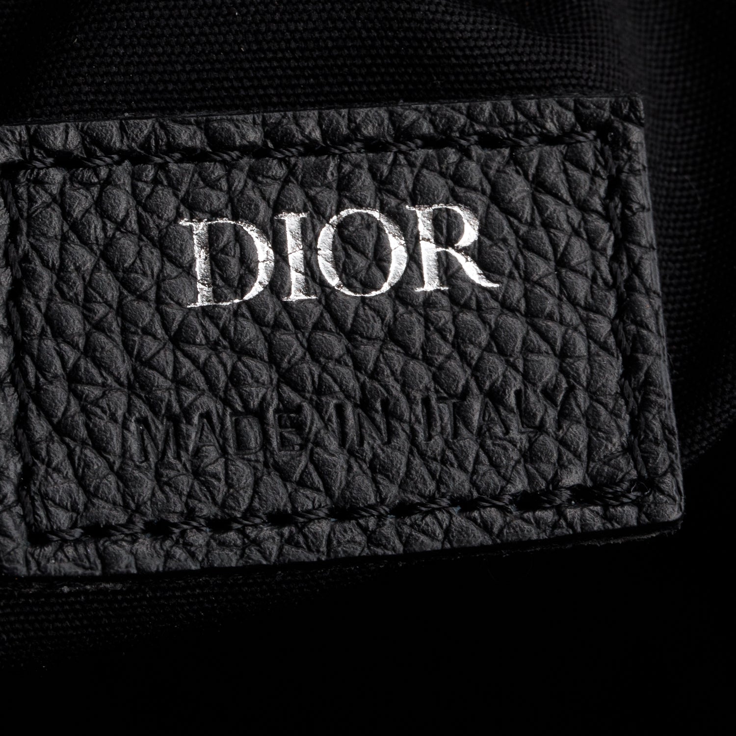 Christian Dior 2020 Blue Oblique Saddle Bag w/ Box & Authenticity Card