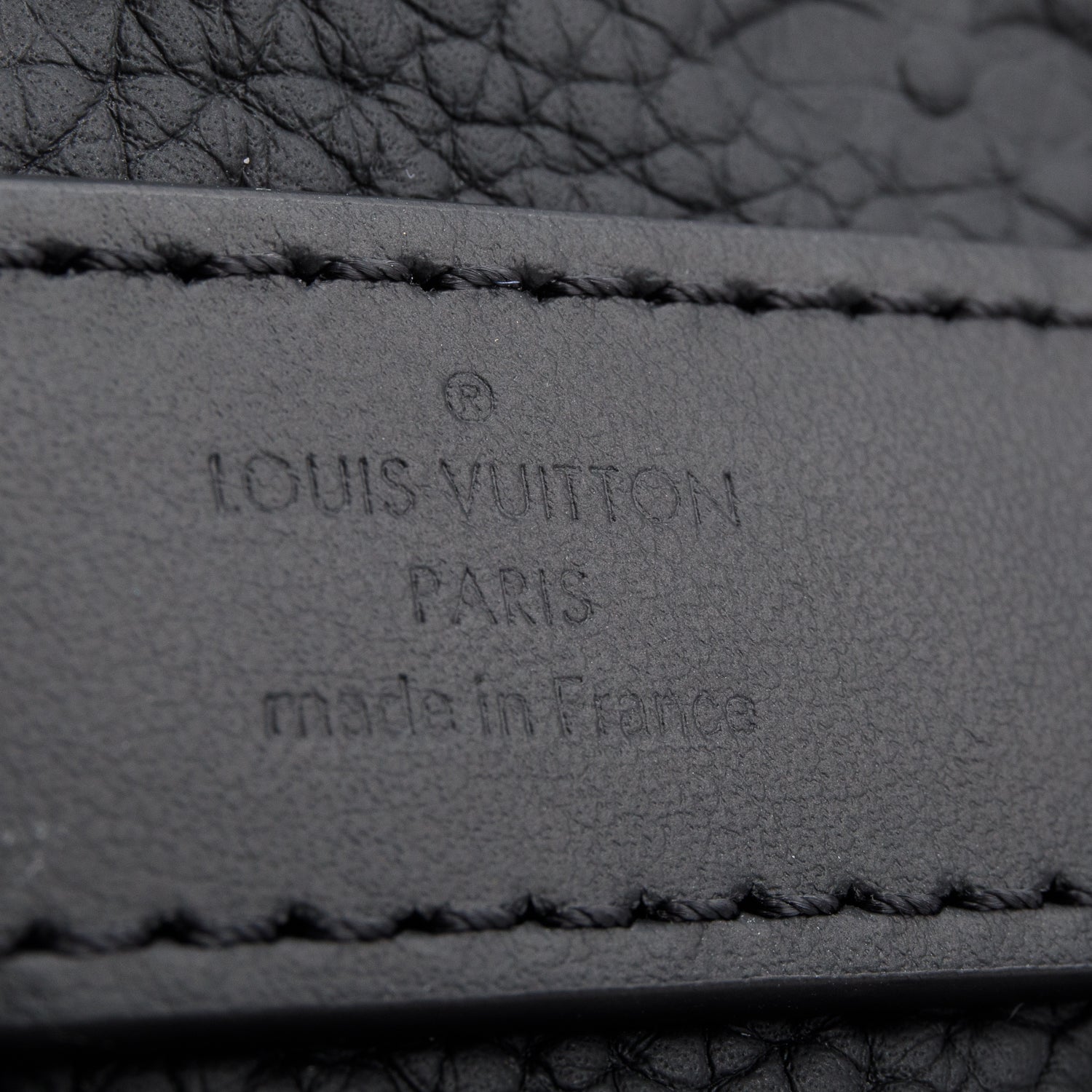 Louis Vuitton 2025 Black Monogram Taurillon Keepall Bandouliere 25 w/ Box, Receipt & Strap