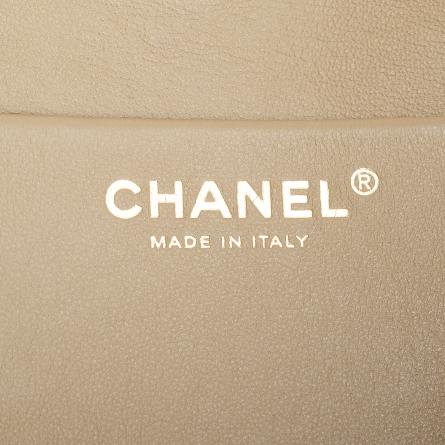 Chanel 2026 Dark Beige Suede Quilted Maxi Flap w/ Box