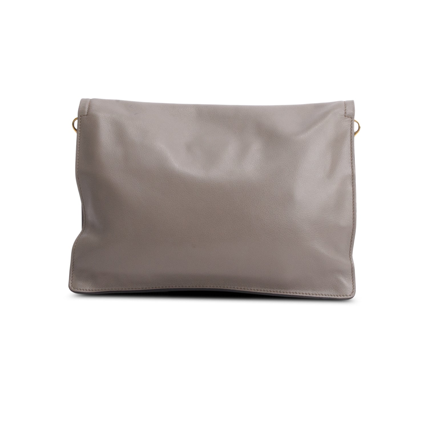 Prada Grey Glace Calf Messenger Bag