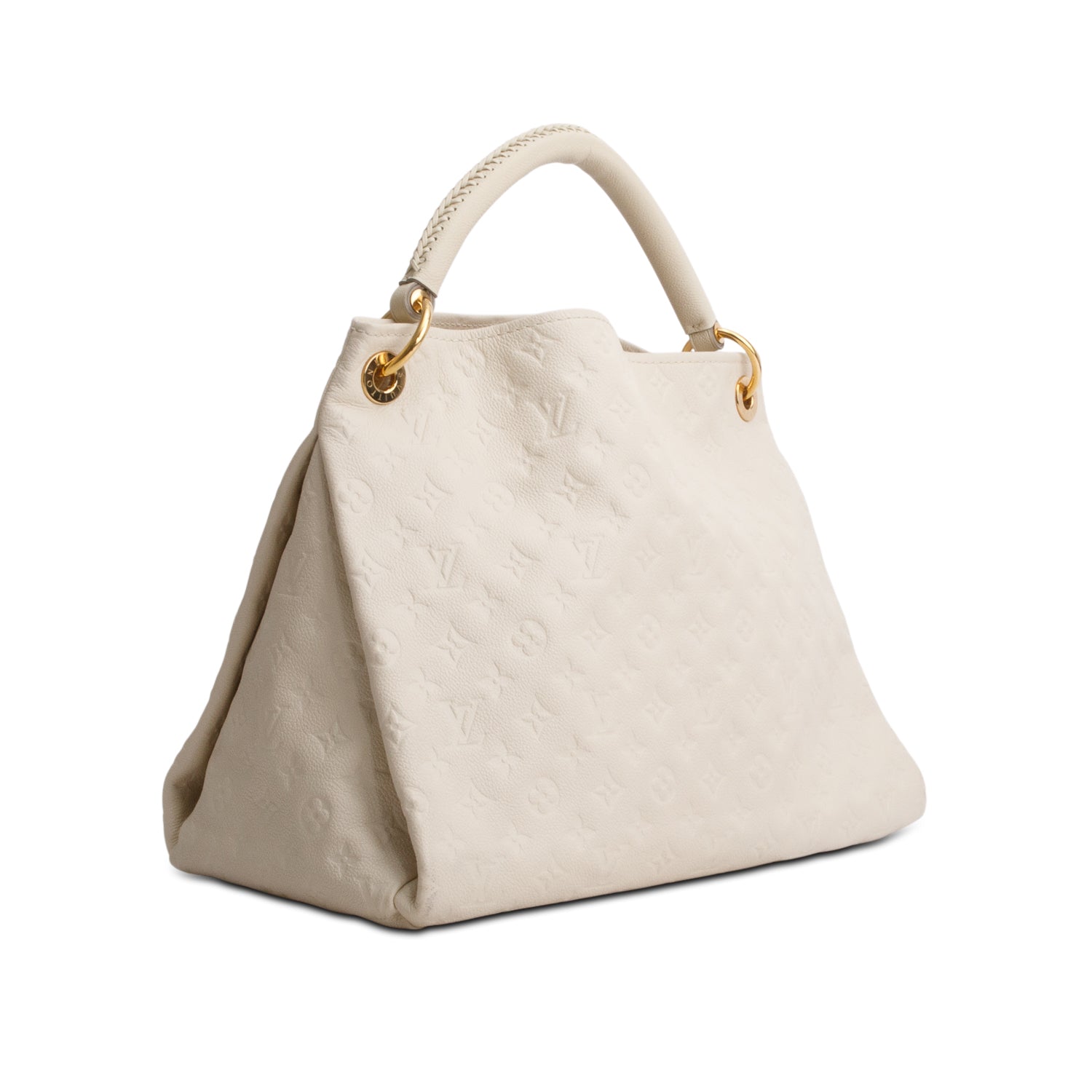 Louis Vuitton Cream Monogram Empreinte Artsy MM
