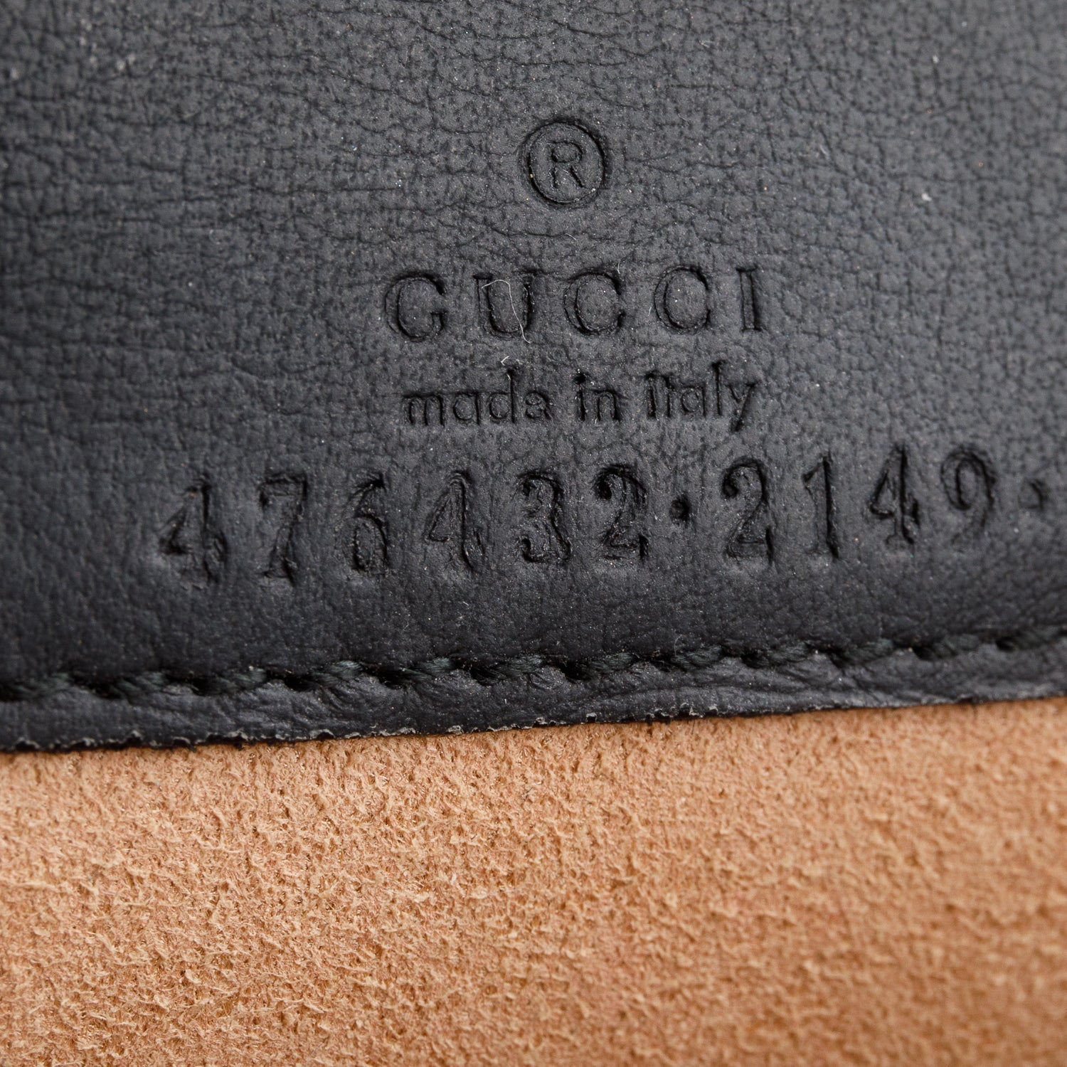 Gucci Black Suede Super Mini Dionysus Shoulder Bag w/ Box