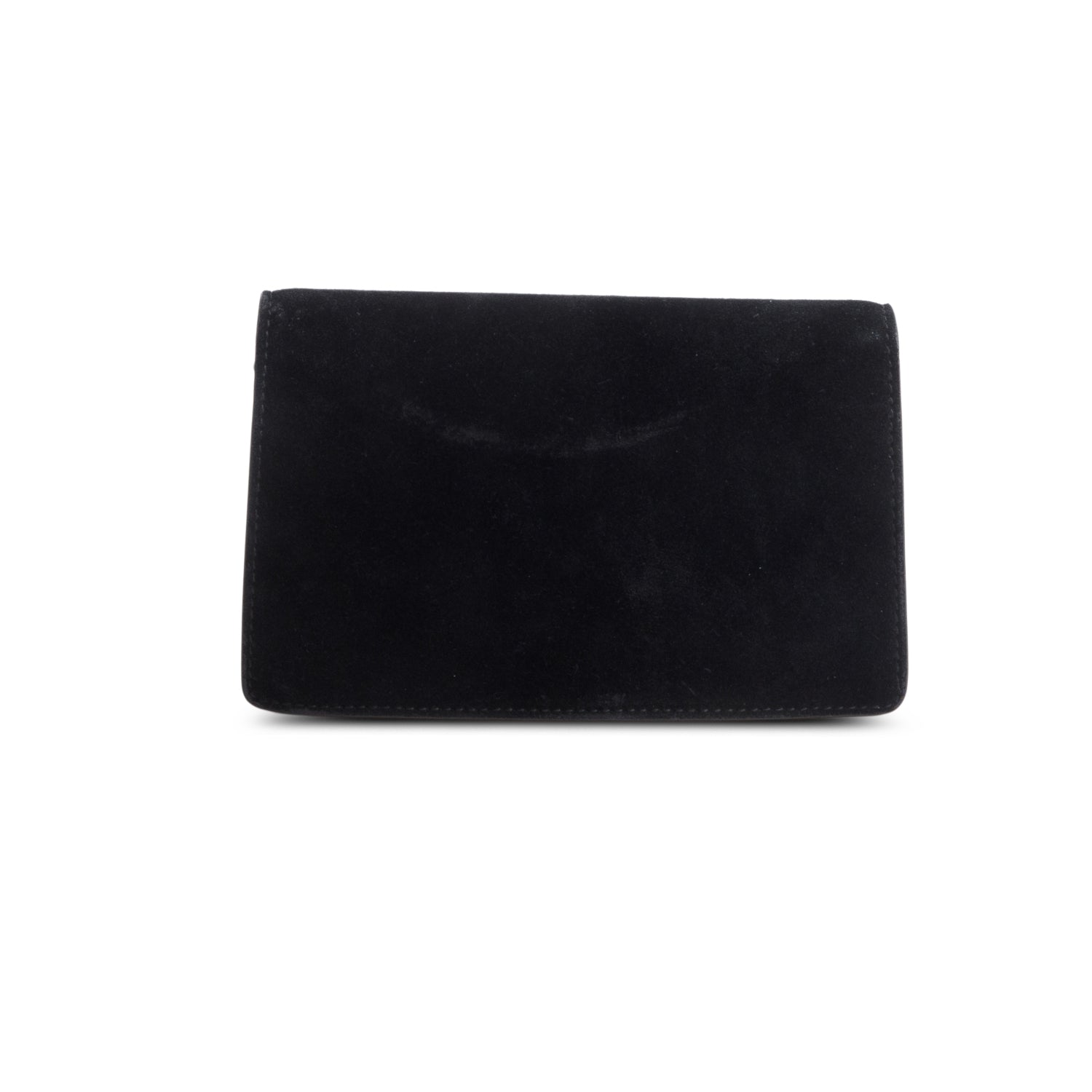 Gucci Black Suede Super Mini Dionysus Shoulder Bag w/ Box