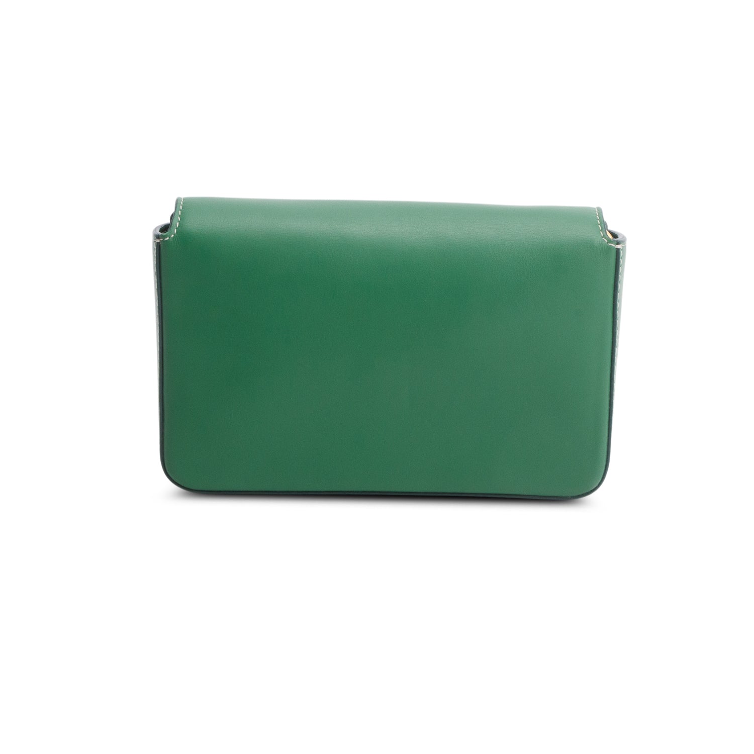Burberry Green Calfskin Vintage Check New Hampshire Bag