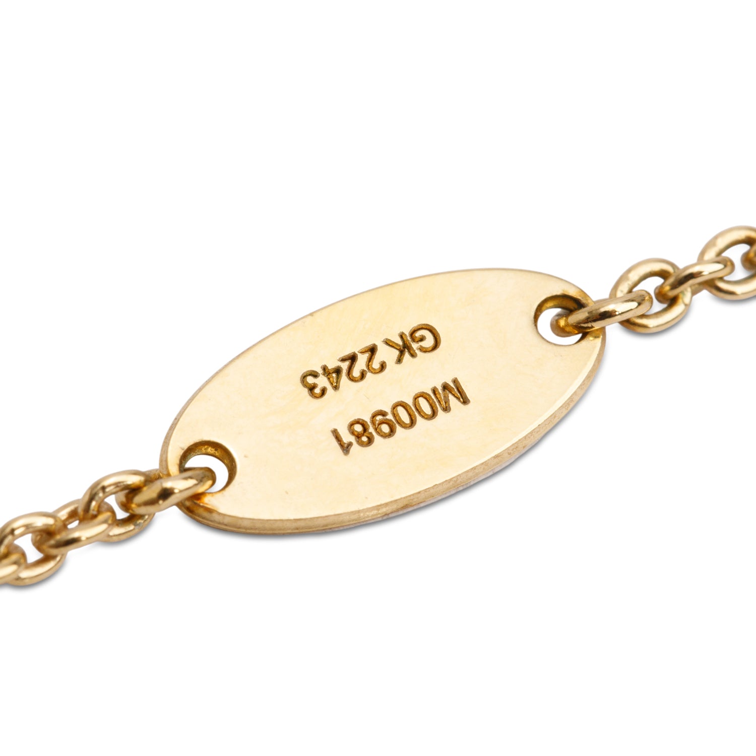 Louis Vuitton 2023 Gold Plated LV Floragram Necklace w/ Box