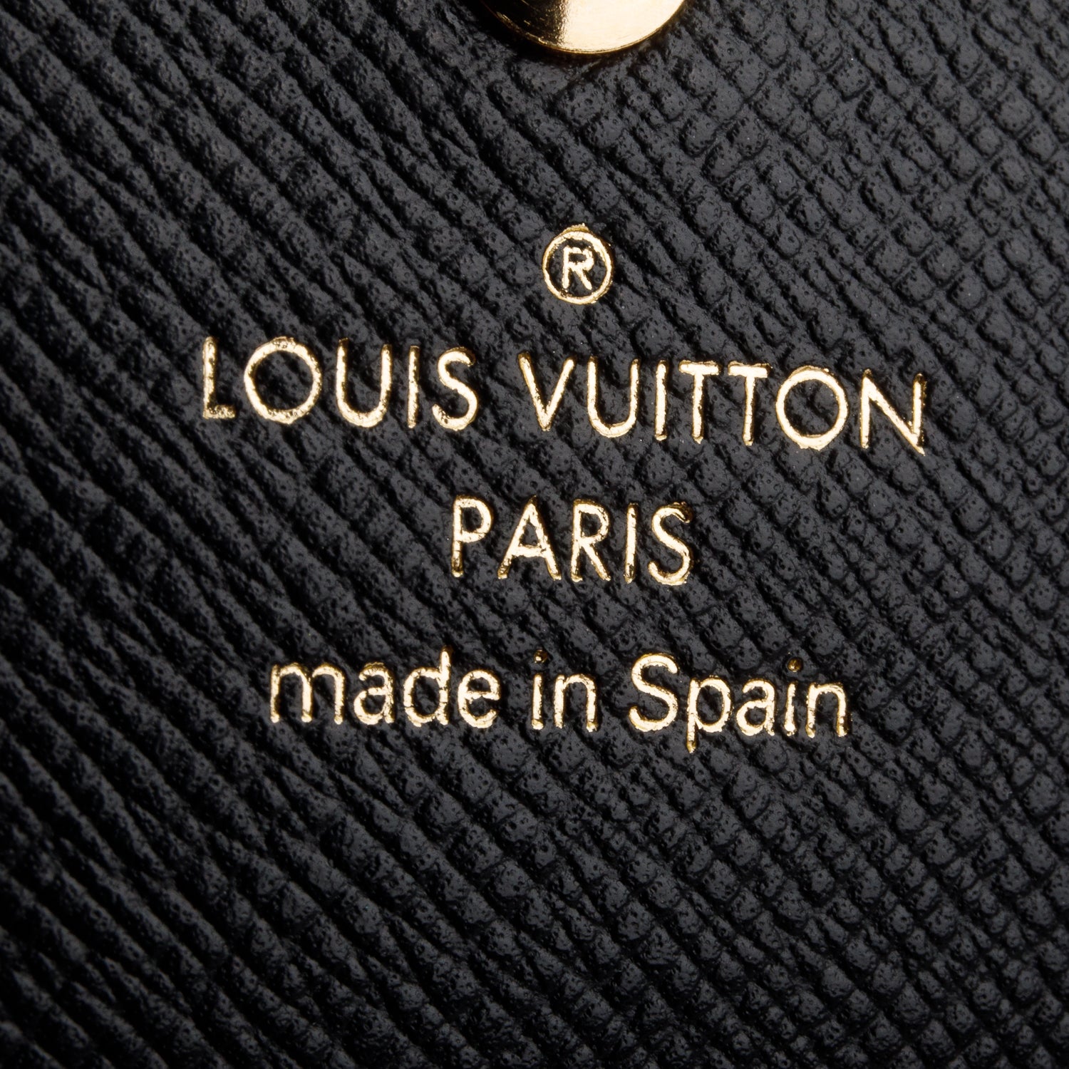 Louis Vuitton Black Epi Porte Tresor International Wallet w/ Box