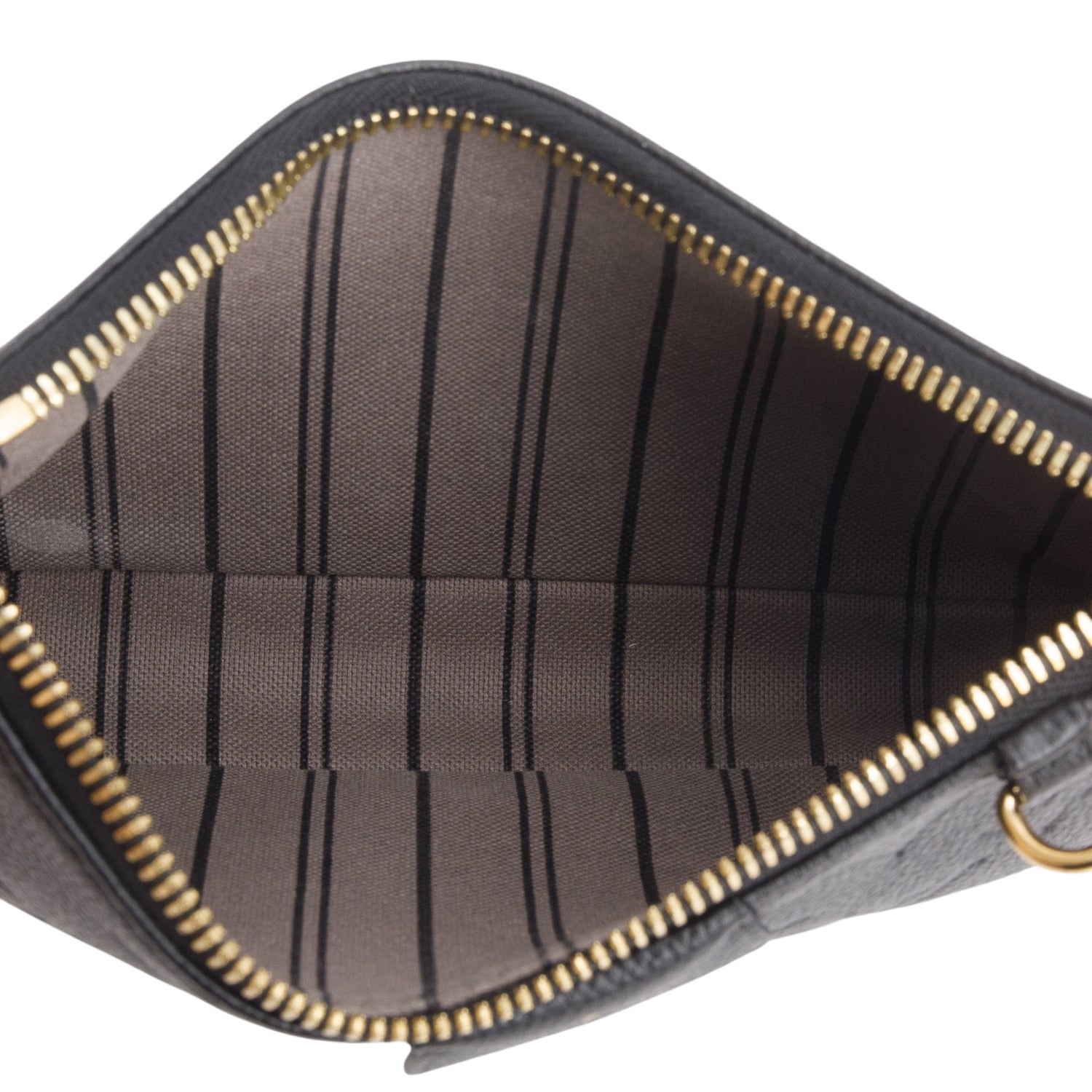 Louis Vuitton Black Empreinte Easy Pouch On Strap w/ Box & Straps