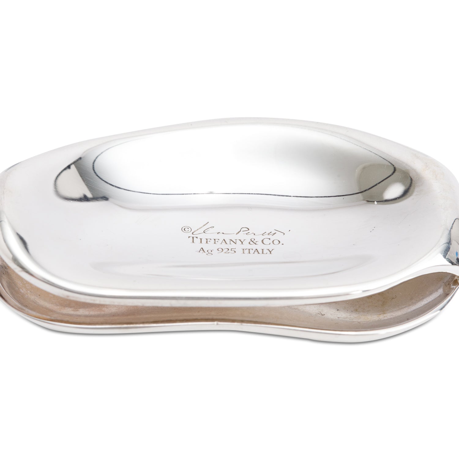 Tiffany & Co. Elsa Peretti Sterling Silver Bean Money Clip