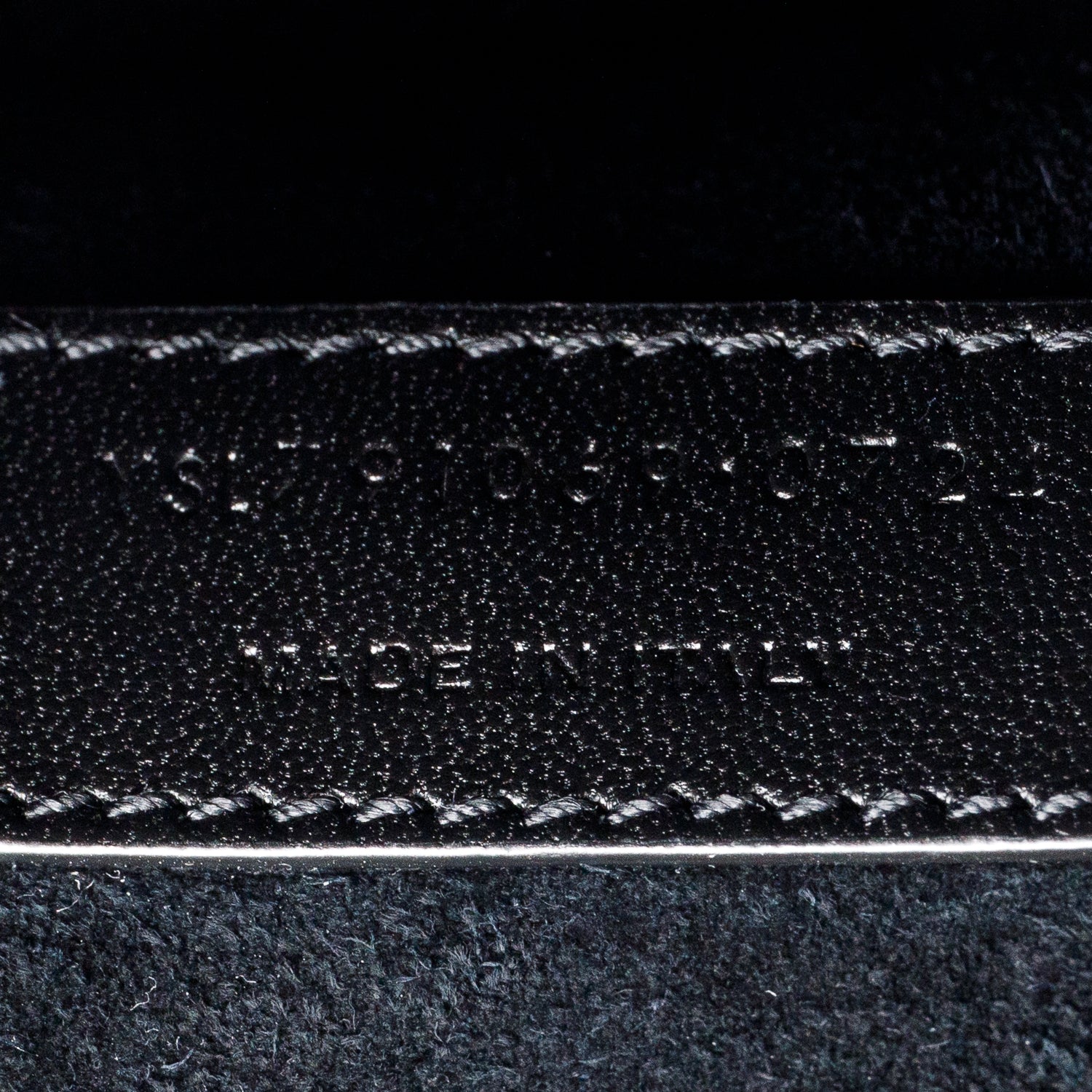Saint Laurent 2024 Black Lambskin Celia Mini Tote w/ Strap
