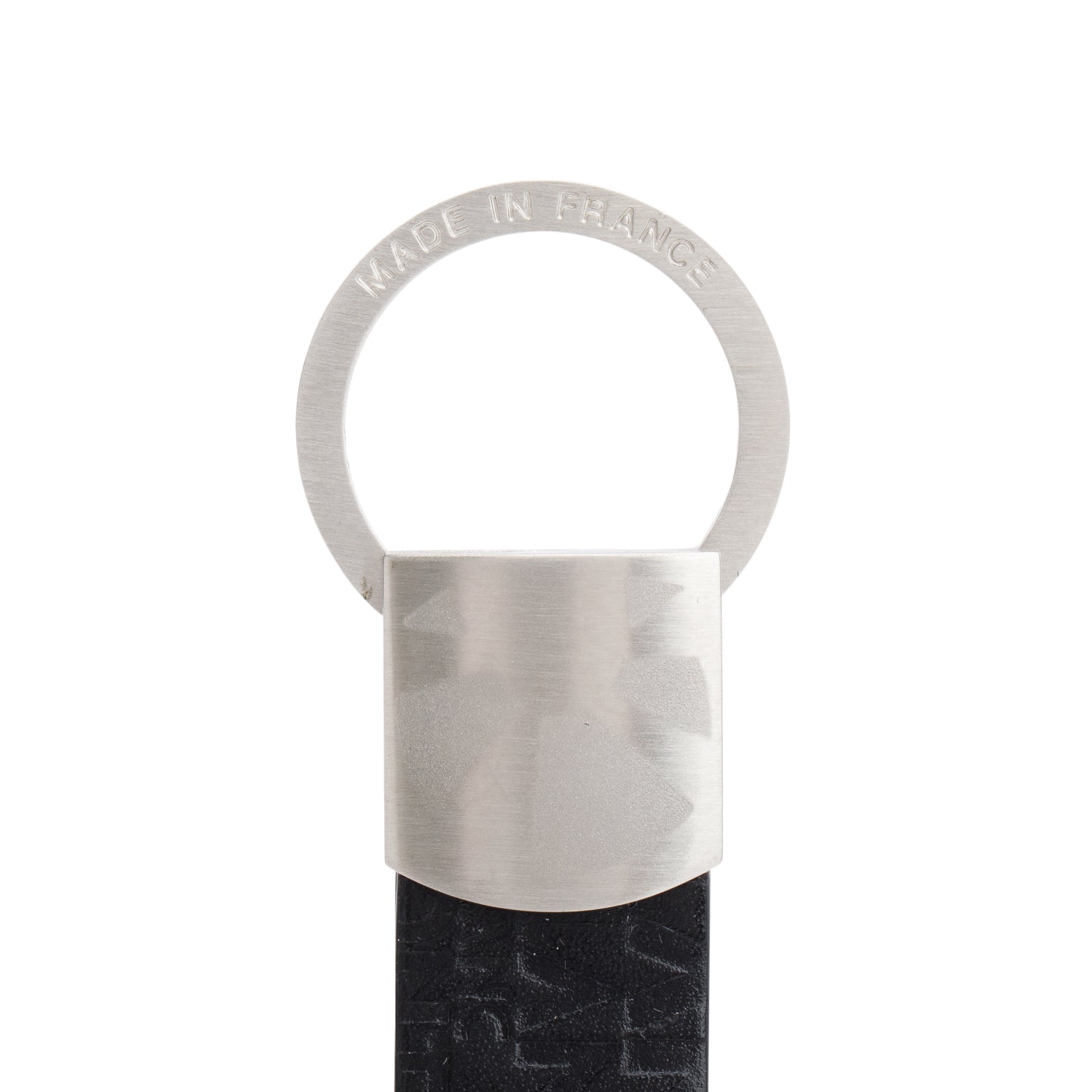 Montblanc Black Leather Loop Key Holder w/ Box
