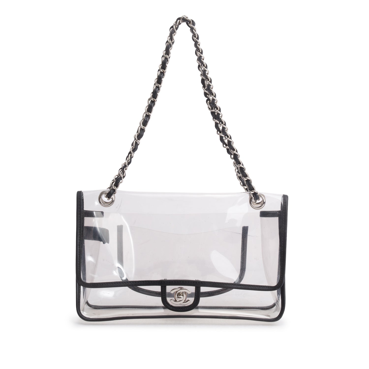 Chanel Lambskin PVC Medium Naked Flap