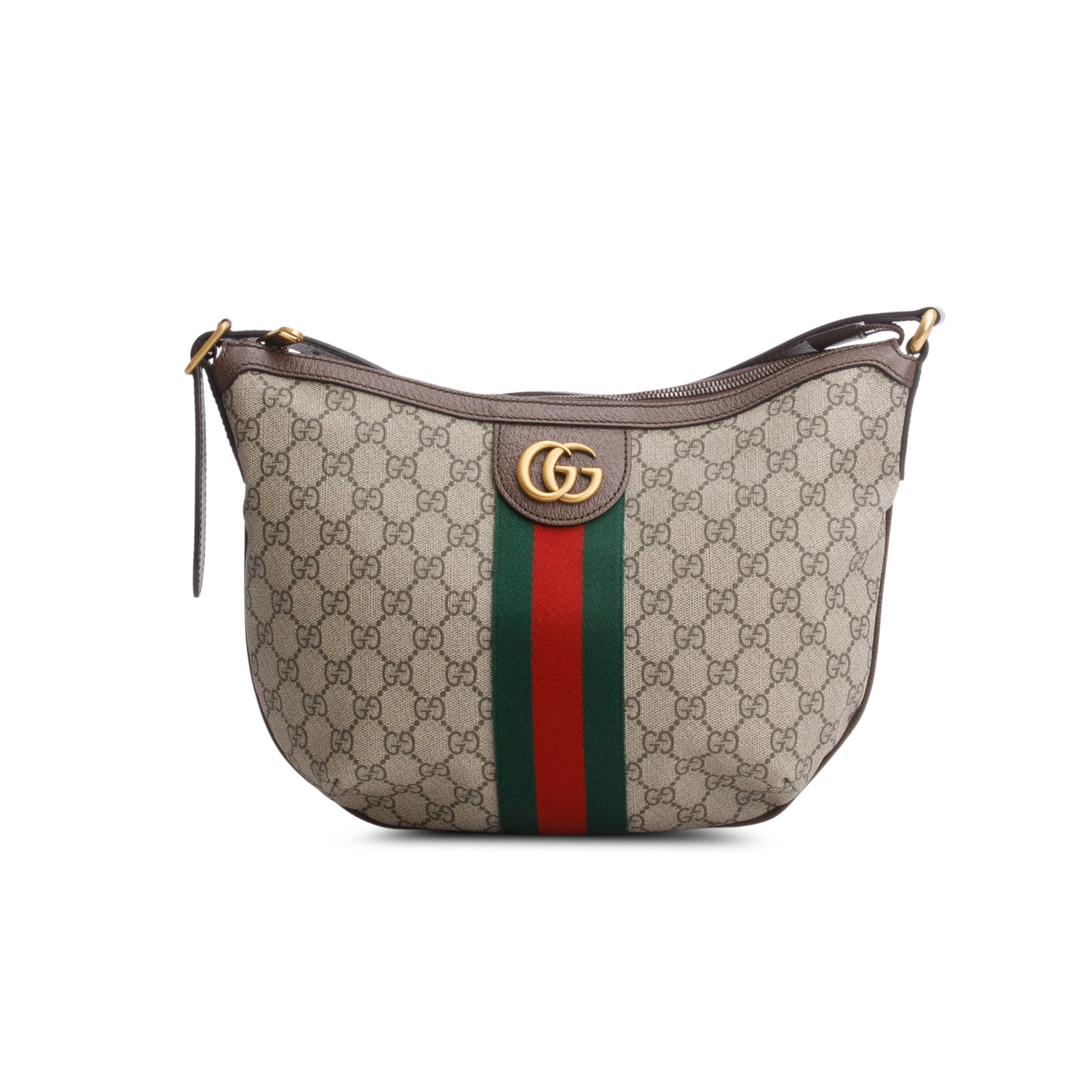 Gucci Soft GG Supreme Web Small Ophidia GG Small Crossbody Bag w/ Box
