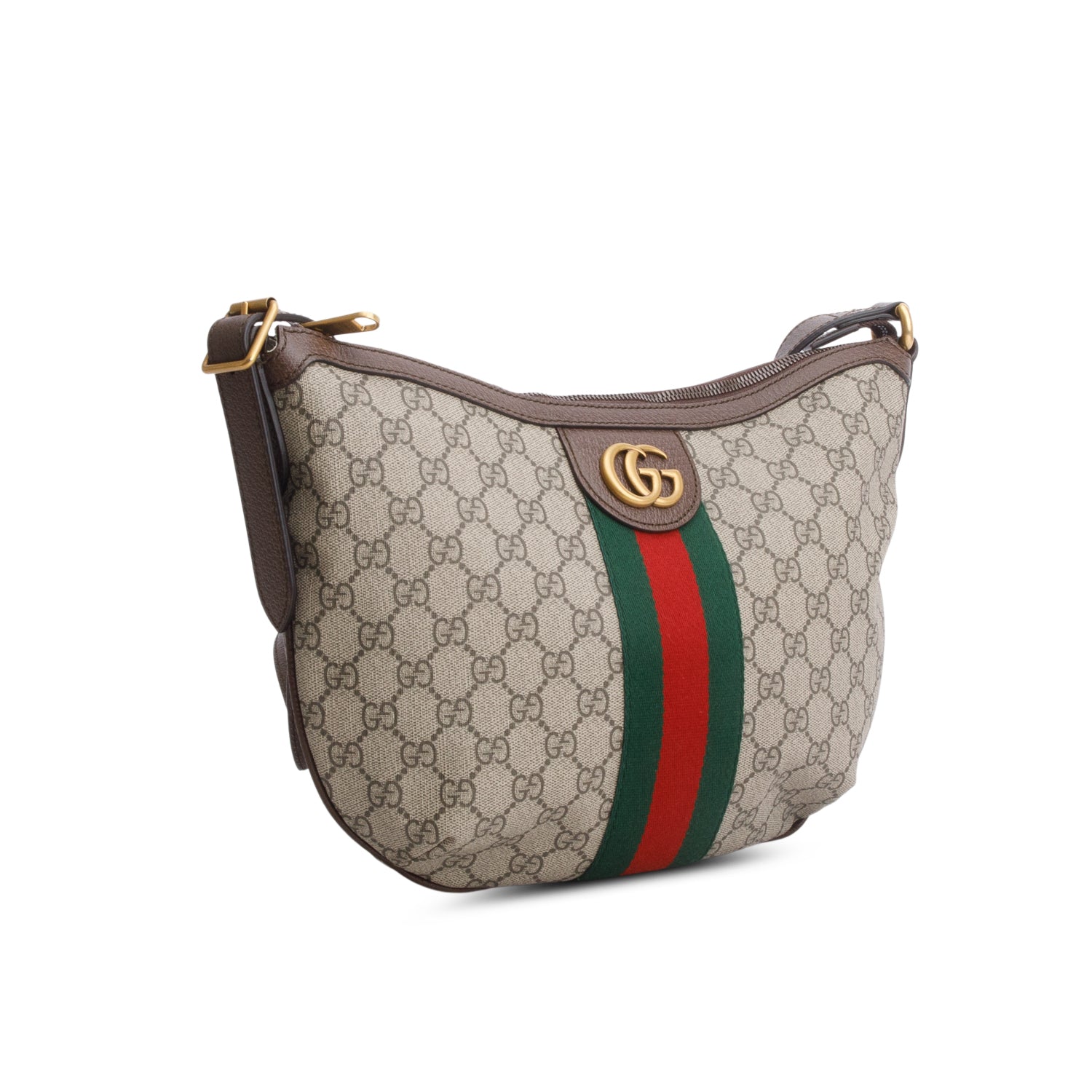 Gucci Soft GG Supreme Web Small Ophidia GG Small Crossbody Bag w/ Box