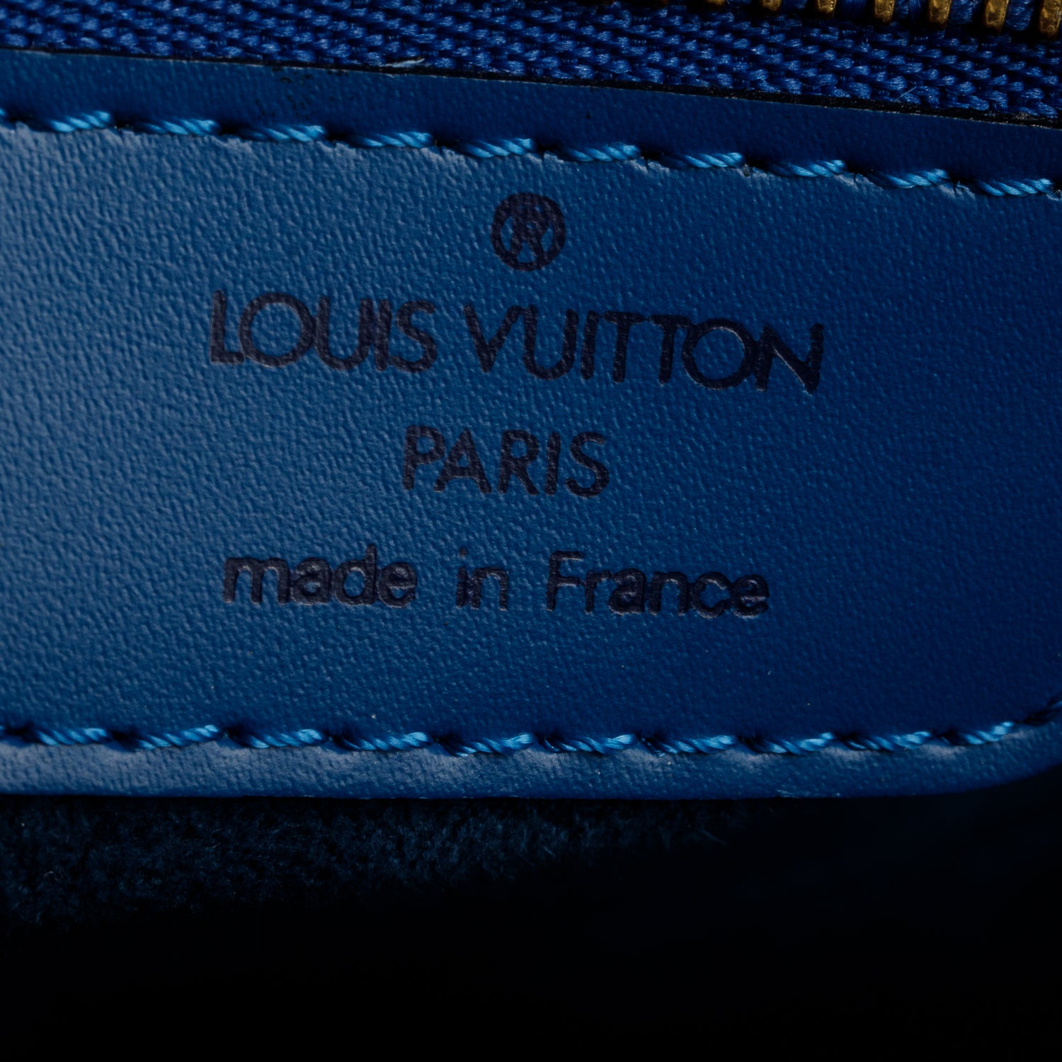 Louis Vuitton Vintage Blue Epi Saint Jacques GM