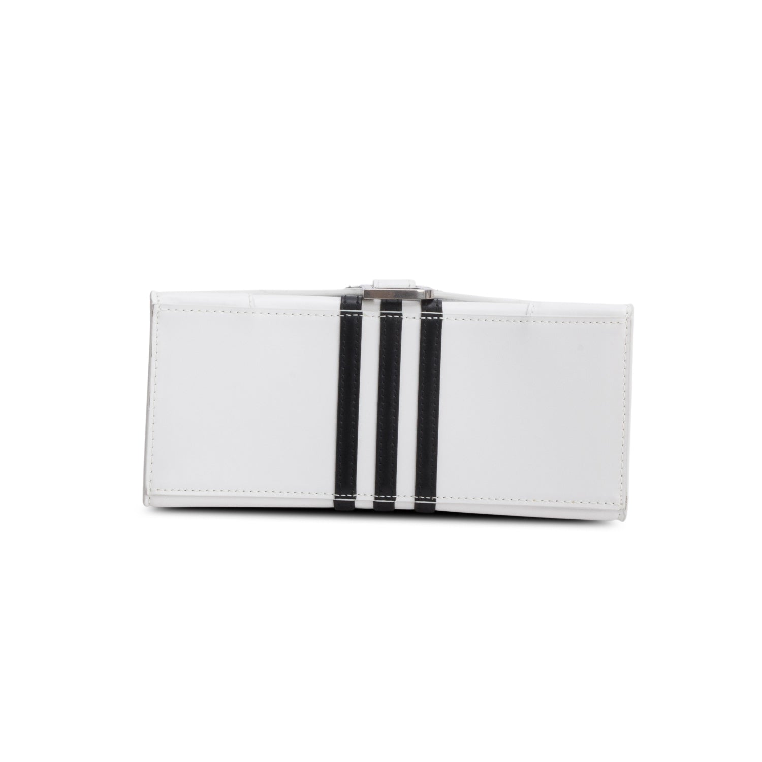 Balenciaga x Adidas Shiny Box Calfskin Small Hourglass w/ Strap