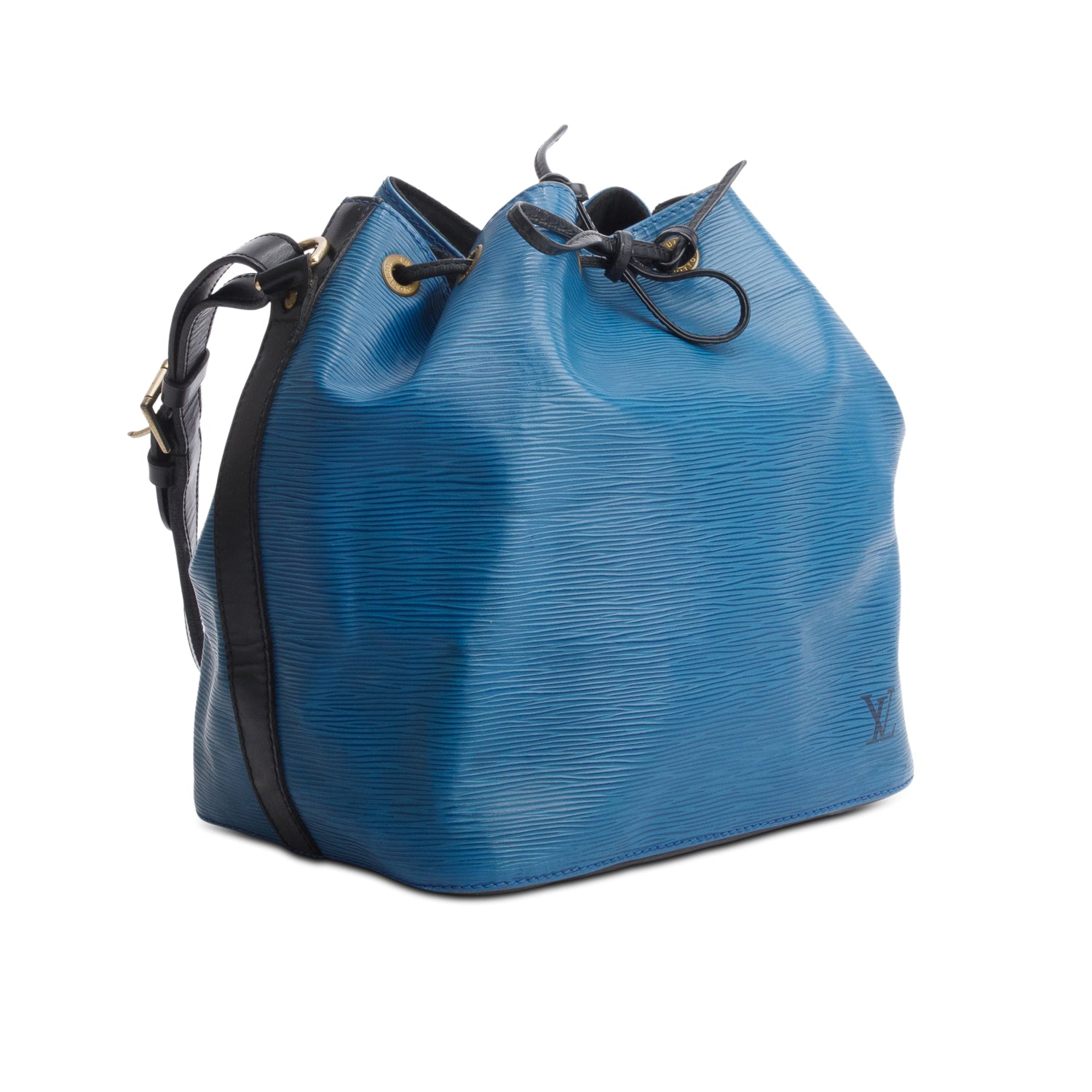 Louis Vuitton Vintage Blue Epi Leather Petit Noe Bag