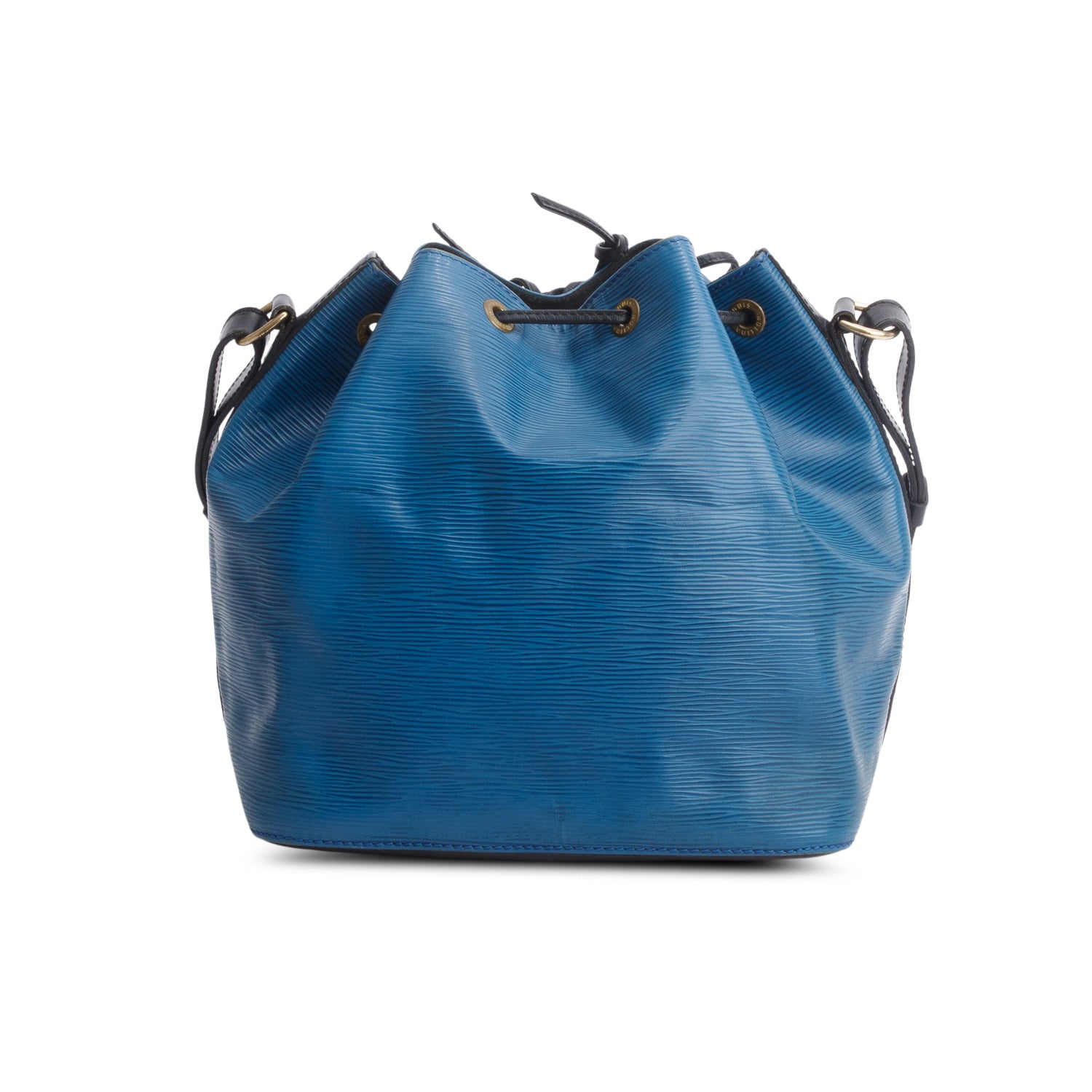 Louis Vuitton Vintage Blue Epi Leather Petit Noe Bag