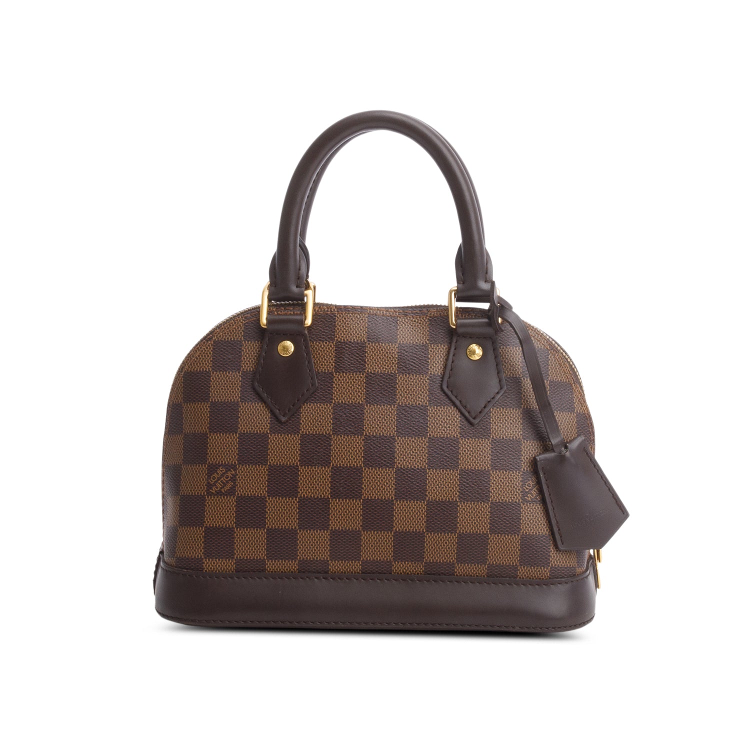 Louis Vuitton Damier Ebene Alma BB w/ Strap