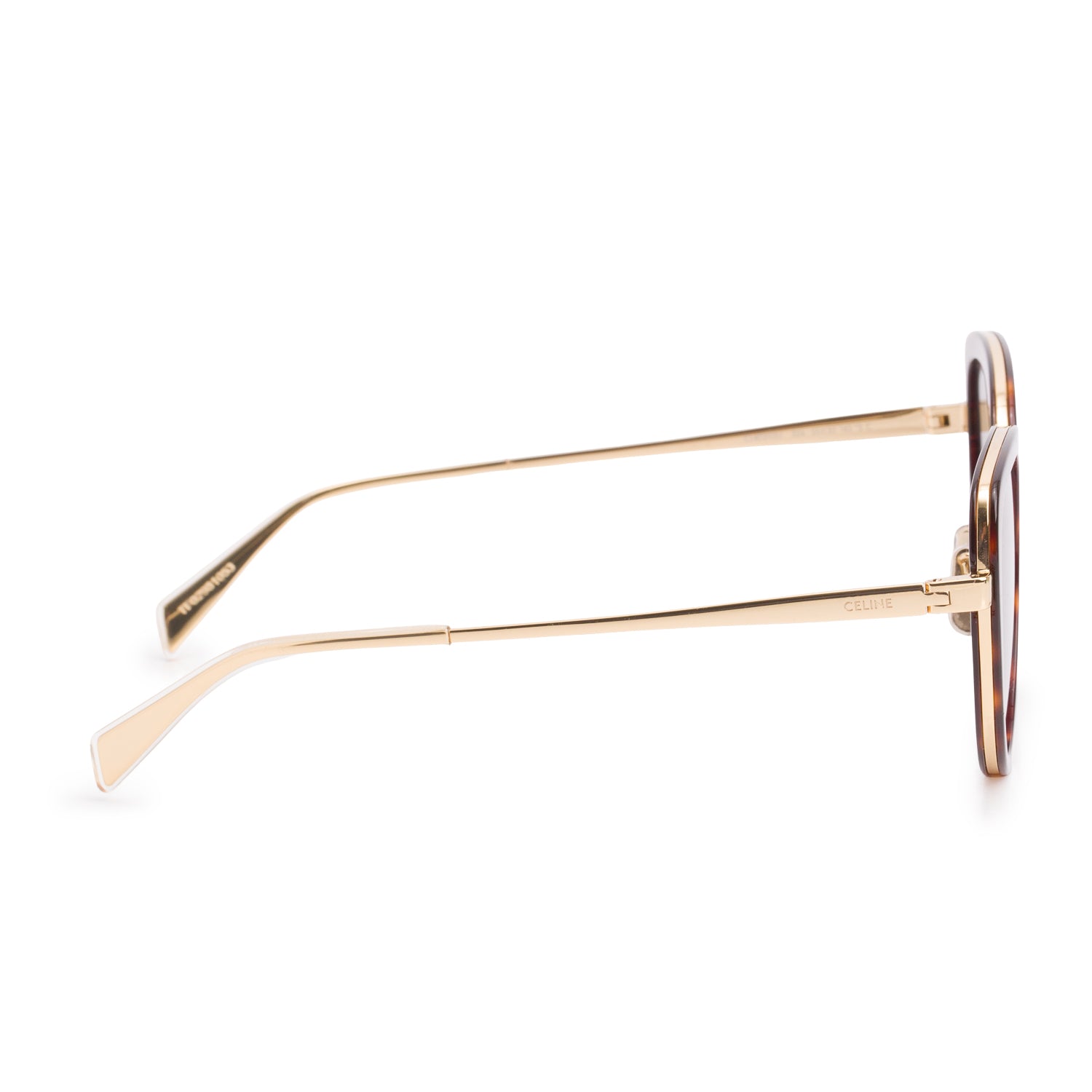 Celine CL40203U Havana Acetate Cat Eye Sunglasses w/ Box & Case