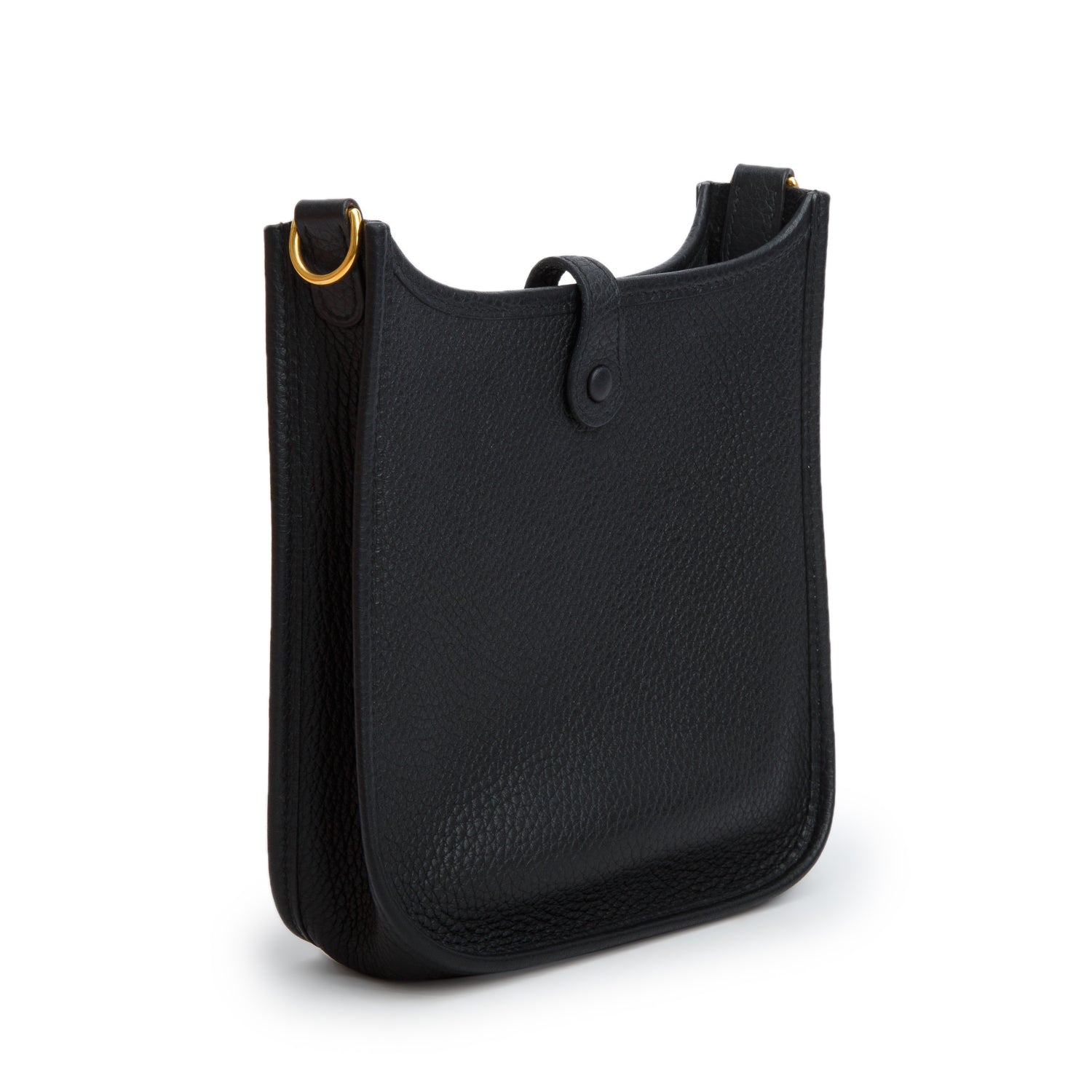 Hermes Noir Taurillon Clemence Amazone Evelyne TPM 16 w/ Box