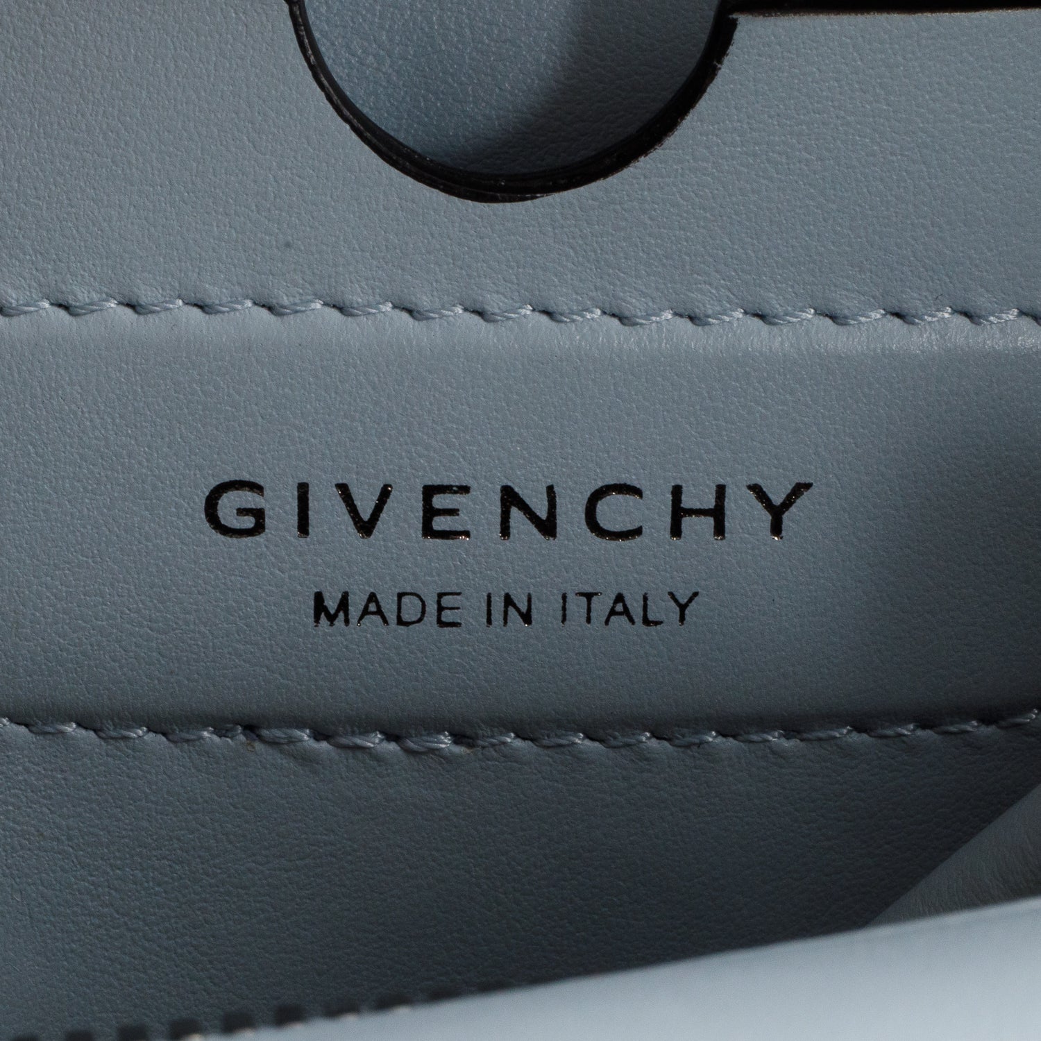 Givenchy 2020 Blue Calfskin Leather Small Soft Antigona Tote w/ Strap