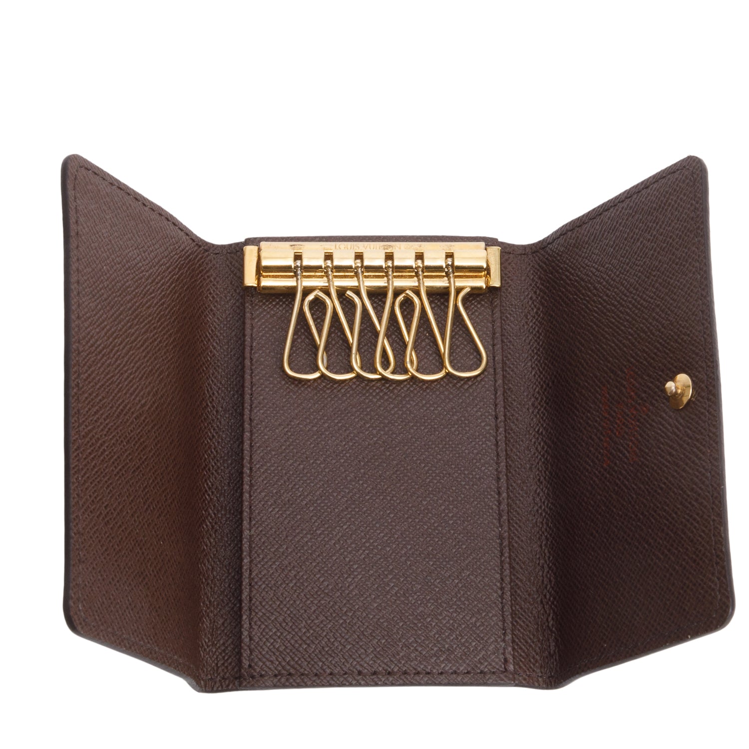 Louis Vuitton Damier Ebene 6 Key Holder