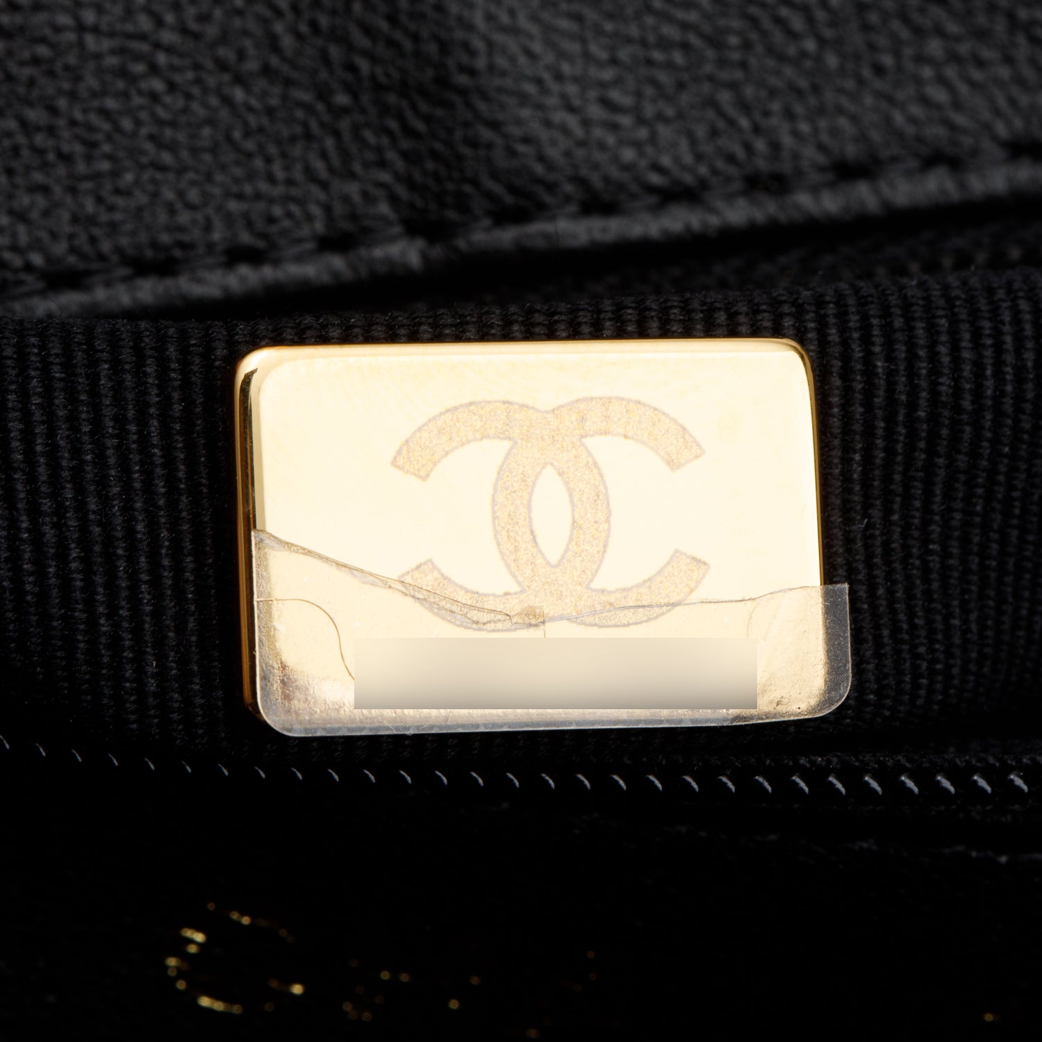 Chanel Black Shiny Aged Calfskin Quilted Nano Kelly Shopper w/ Box