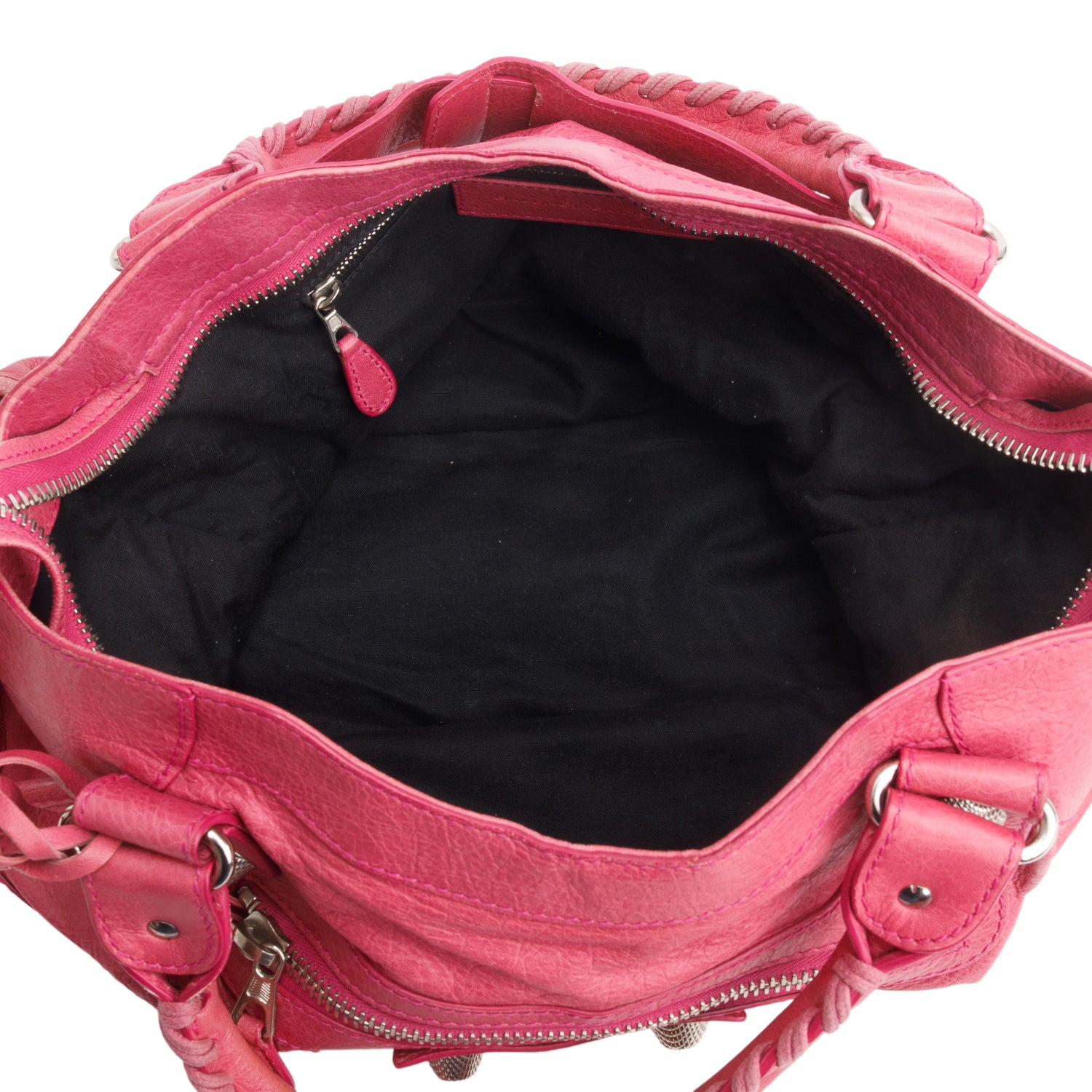 Balenciaga Pink Agneau Giant 21 City Bag w/ Strap