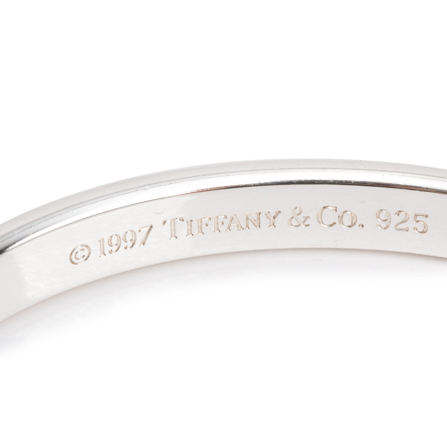 Tiffany & Co. Sterling Silver 1837 Bangle Bracelet