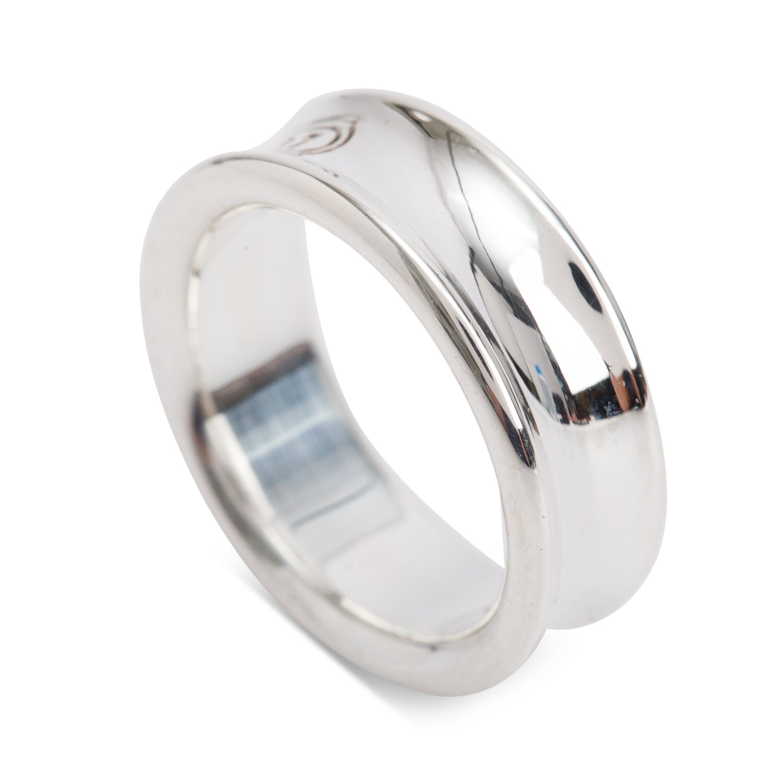 Tiffany & Co. Sterling Silver Medium 1837 Ring, Size 6