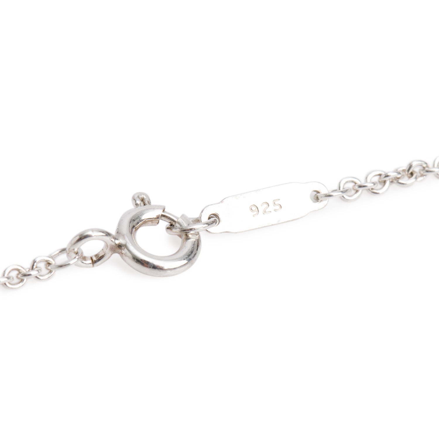 Tiffany & Co. Sterling Silver Horseshoe Pendant Necklace