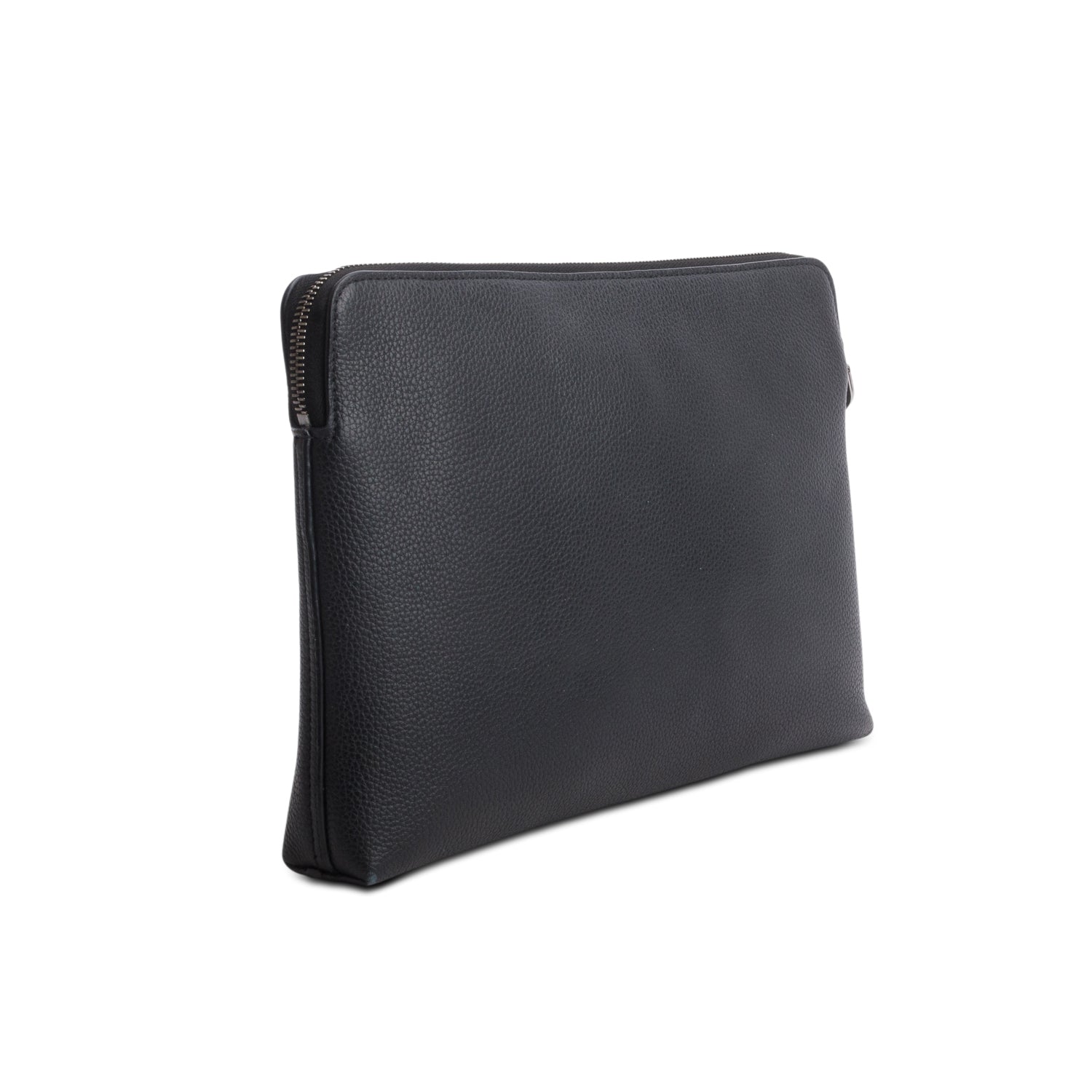 Christian Dior x Shawn Stussy 2020 Black Calfskin Zip Pouch