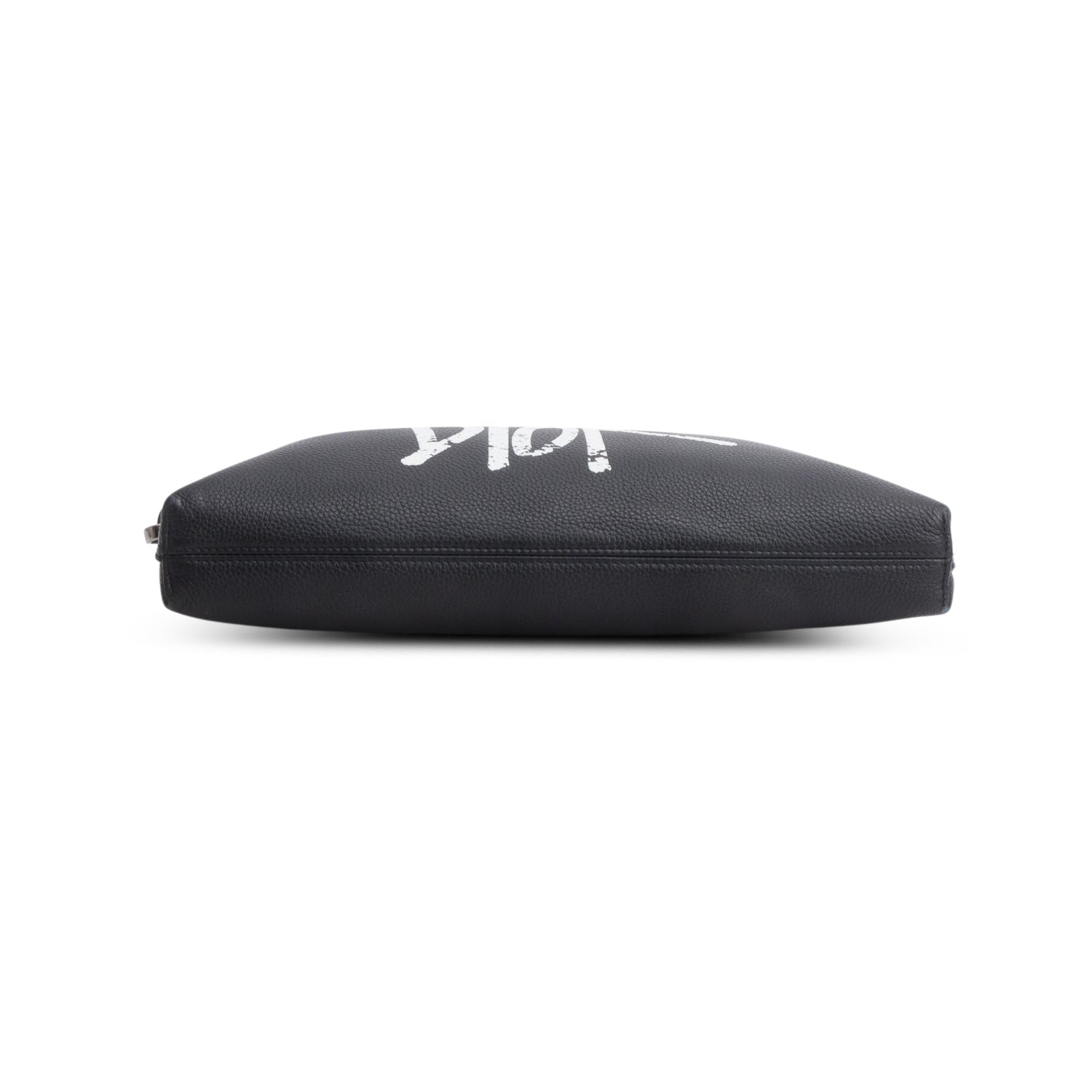 Christian Dior x Shawn Stussy 2020 Black Calfskin Zip Pouch