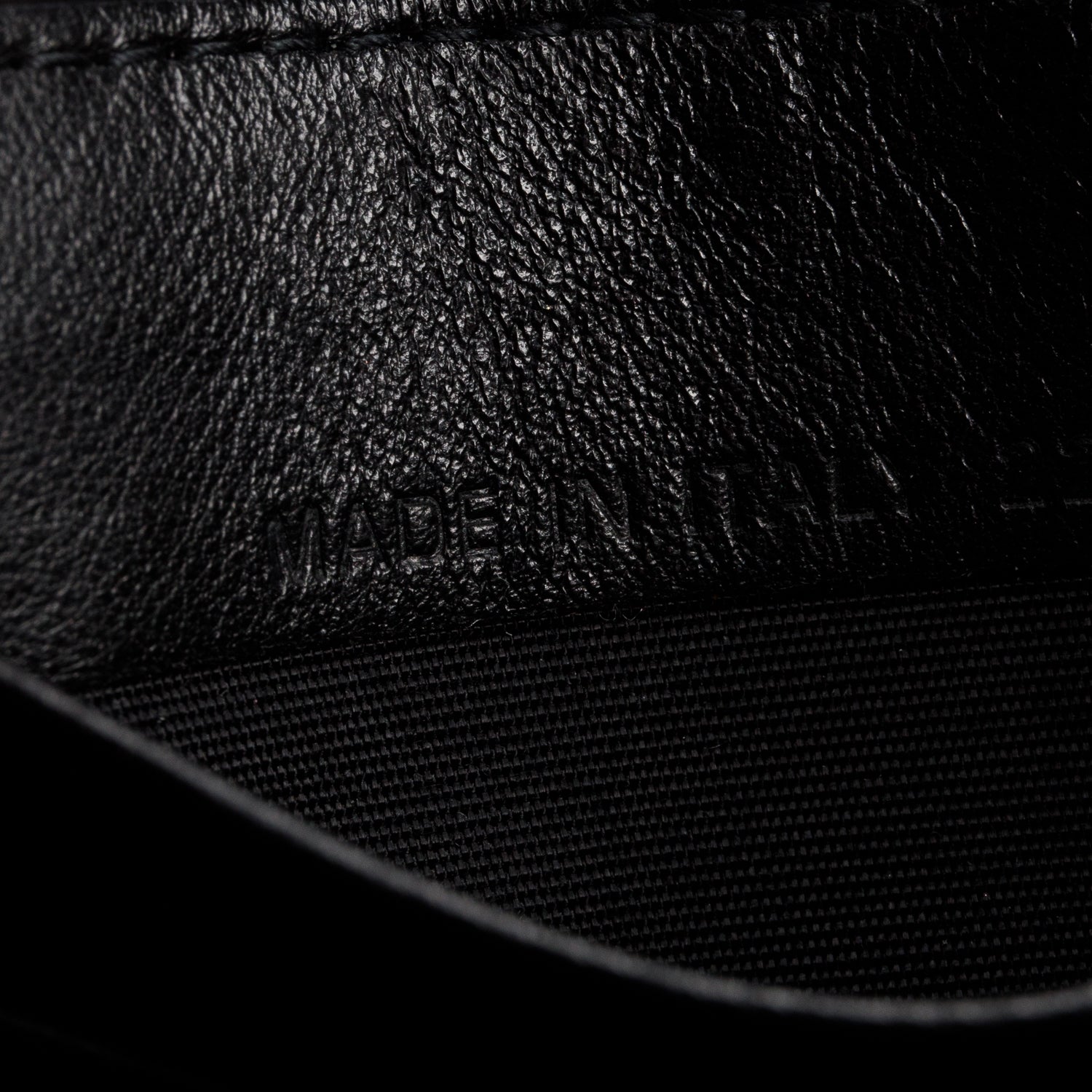 Christian Dior x Shawn Stussy 2020 Black Calfskin Zip Pouch