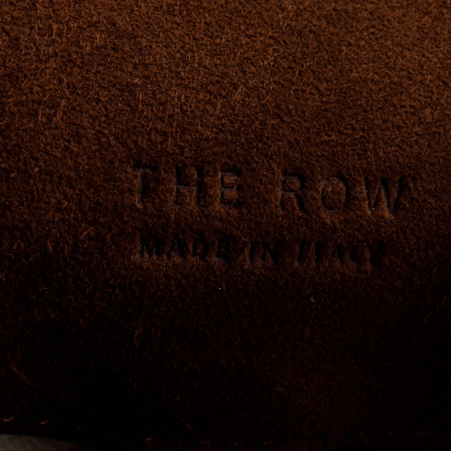 The Row Brown Suede Soft Margaux 15