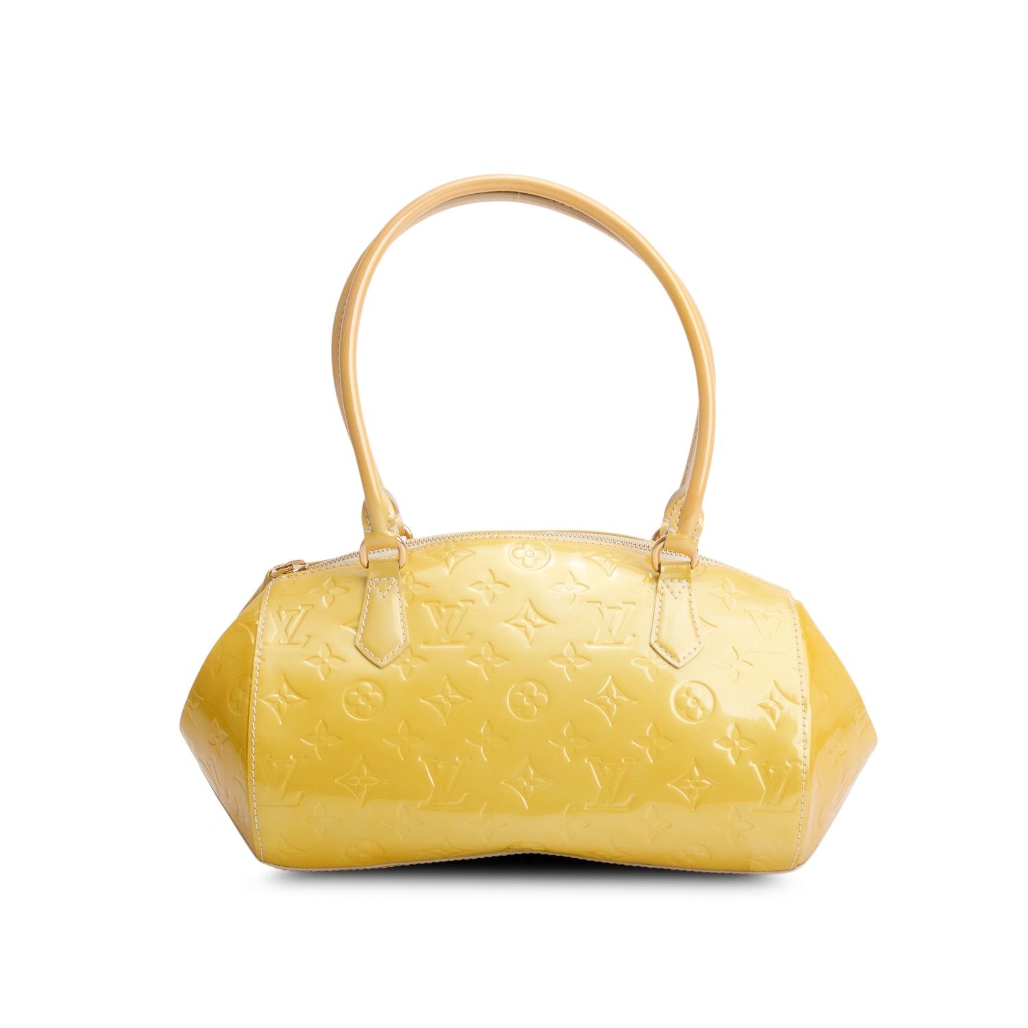 Louis Vuitton Yellow Monogram Vernis Sherwood PM