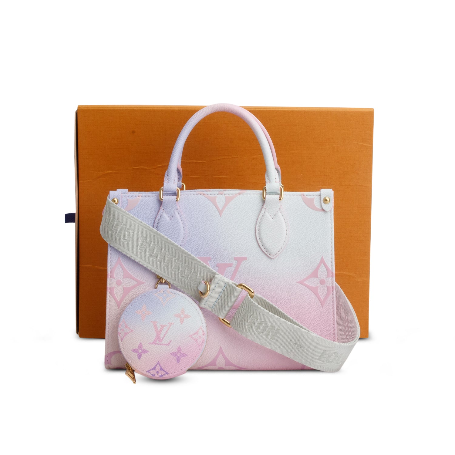 Louis Vuitton Multicolor Monogram Giant Spring In The City Onthego PM w/ Box & Strap