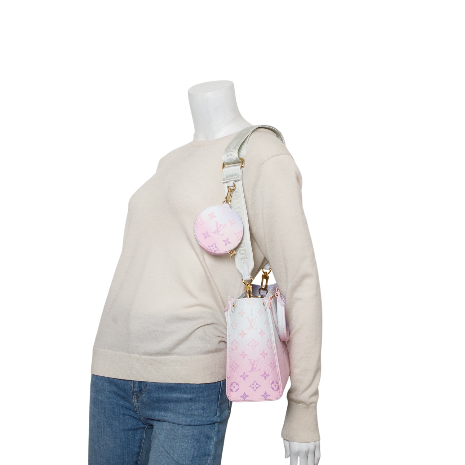 Louis Vuitton Multicolor Monogram Giant Spring In The City Onthego PM w/ Box & Strap