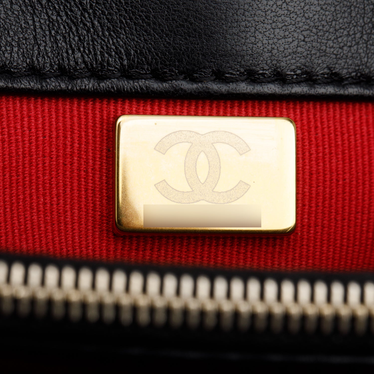 Chanel Black Lambskin Quilted Pearl Clutch