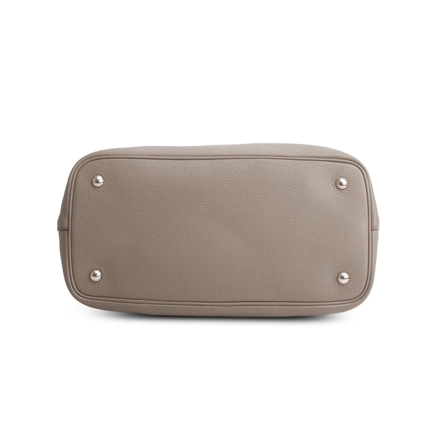Prada Taupe Vitello Daino Convertible Tote w/ Strap