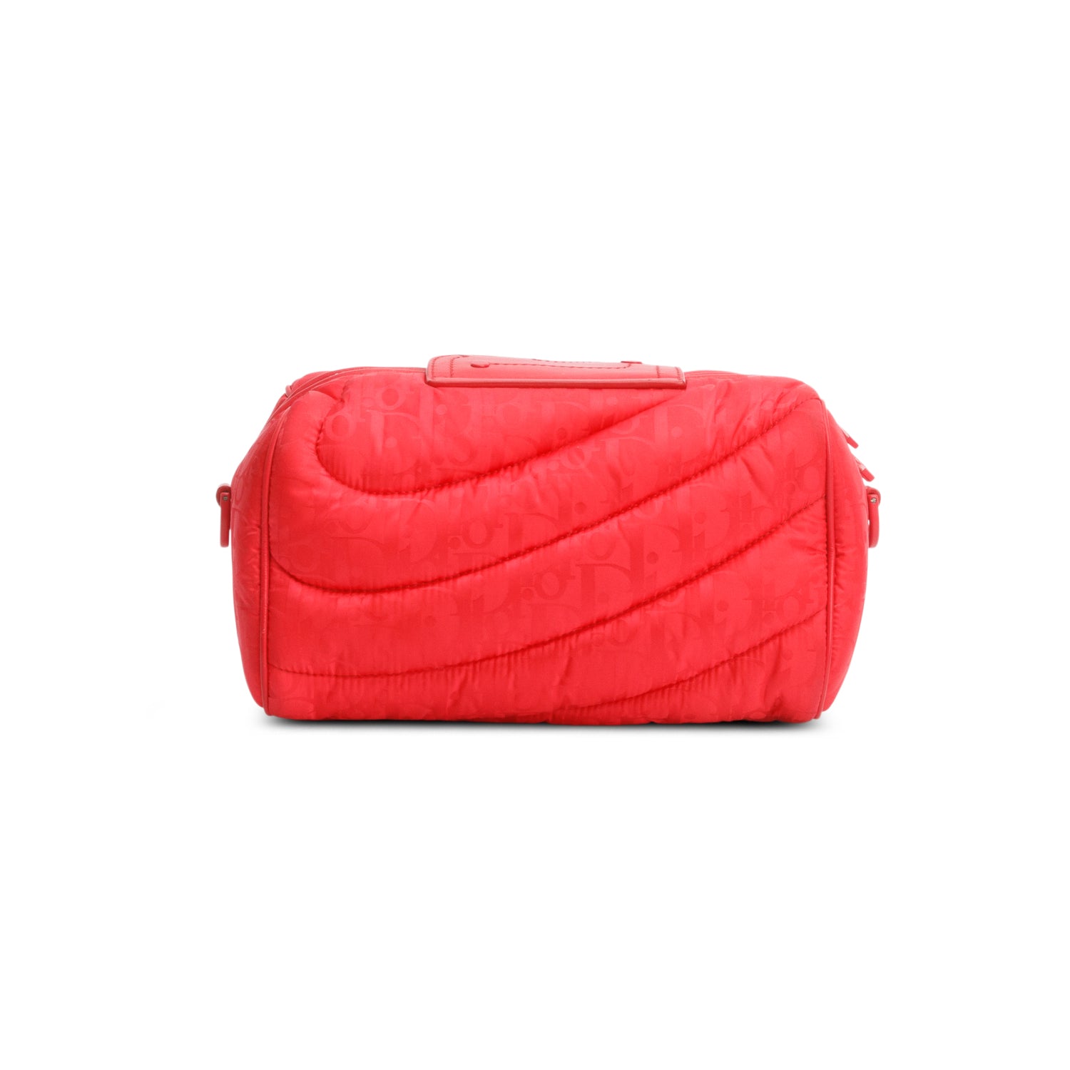Christian Dior x ERL 2022 Red Nylon Oblique Mirage Lingot Crossbody Bag w/ Box